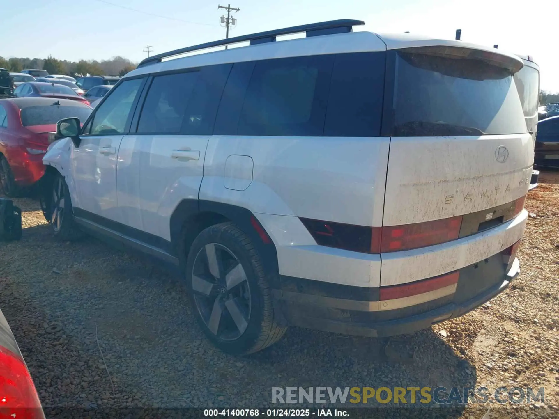 3 Photograph of a damaged car 5NMP44GL4RH049192 HYUNDAI SANTA FE 2024