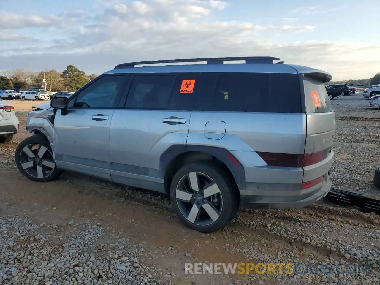 2 Photograph of a damaged car 5NMP44GL6RH026741 HYUNDAI SANTA FE 2024