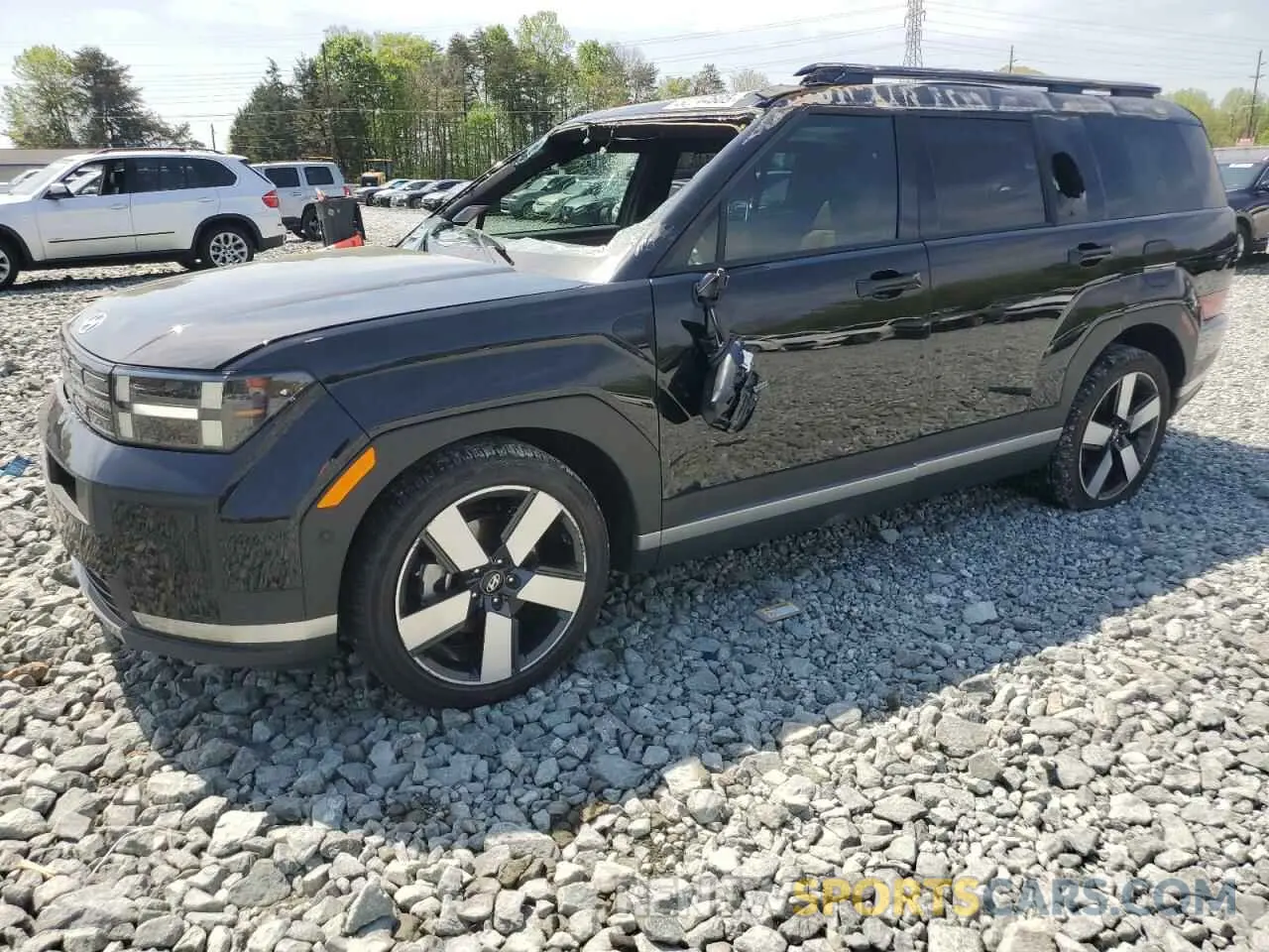 1 Photograph of a damaged car 5NMP4DGL0RH000684 HYUNDAI SANTA FE 2024