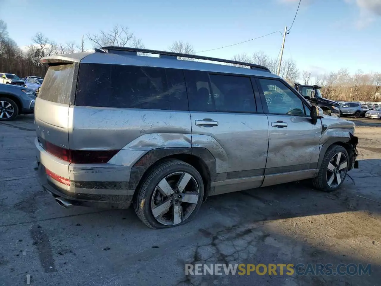 3 Photograph of a damaged car 5NMP4DGL0RH034205 HYUNDAI SANTA FE 2024