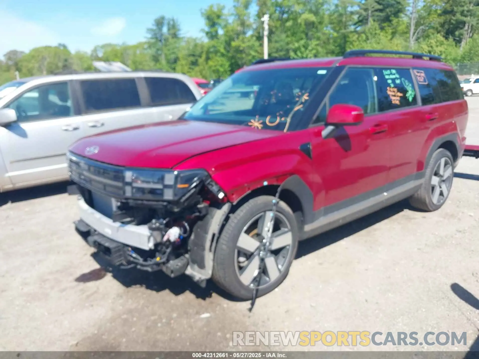 2 Photograph of a damaged car 5NMP4DGL4RH030920 HYUNDAI SANTA FE 2024