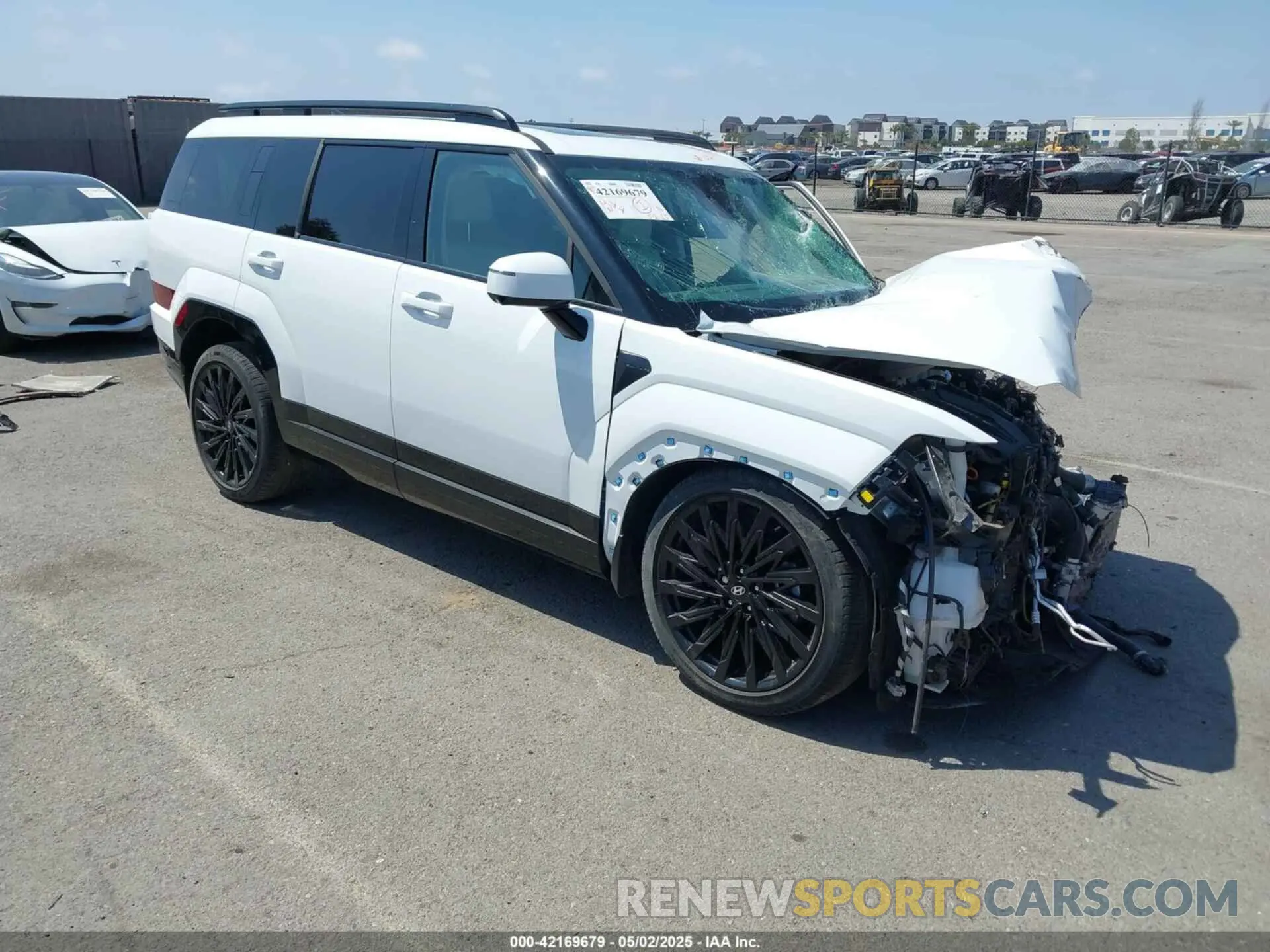 1 Photograph of a damaged car 5NMP54GL0RH043063 HYUNDAI SANTA FE 2024