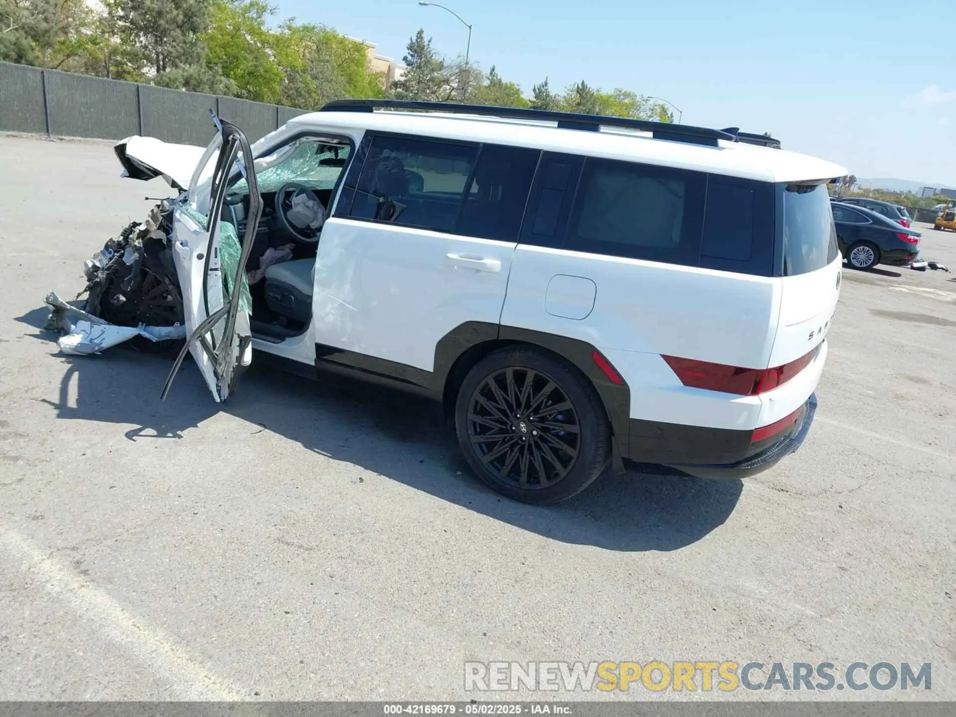 3 Photograph of a damaged car 5NMP54GL0RH043063 HYUNDAI SANTA FE 2024