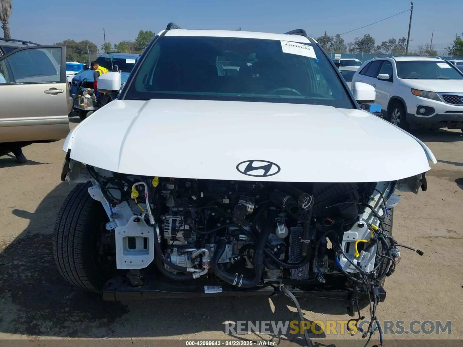 13 Photograph of a damaged car 5NMP54GL6RH037350 HYUNDAI SANTA FE 2024