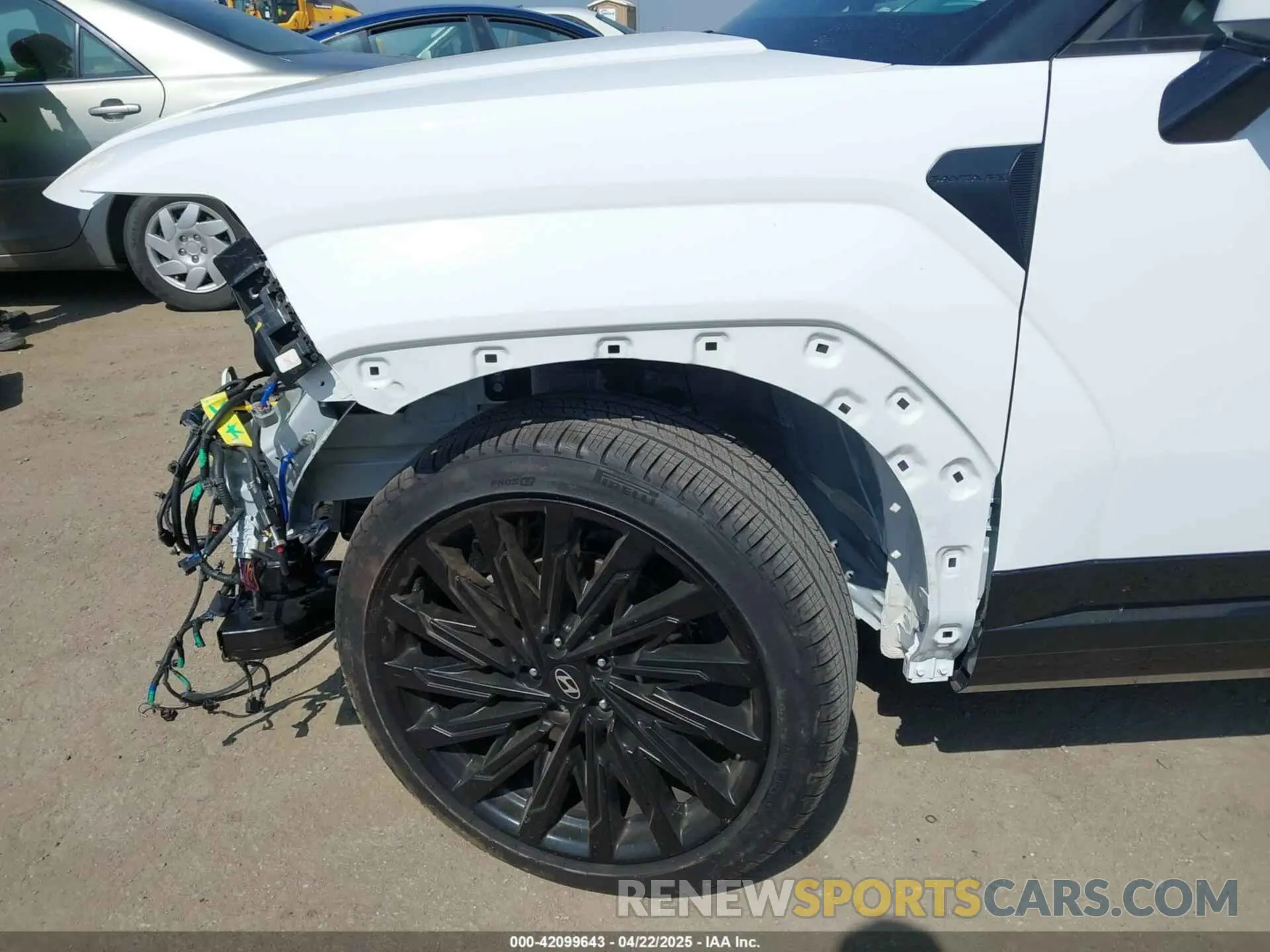 21 Photograph of a damaged car 5NMP54GL6RH037350 HYUNDAI SANTA FE 2024