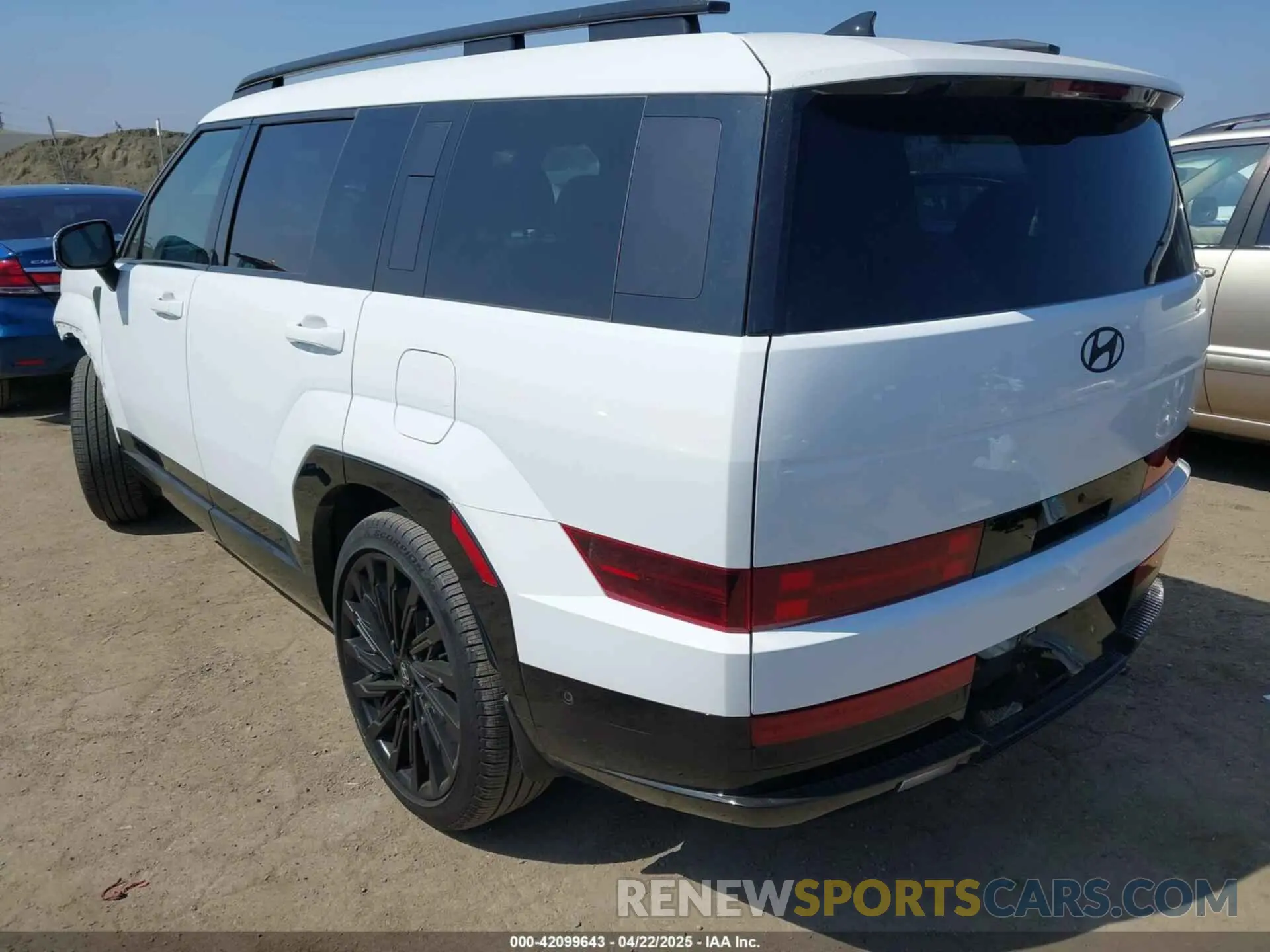 3 Photograph of a damaged car 5NMP54GL6RH037350 HYUNDAI SANTA FE 2024