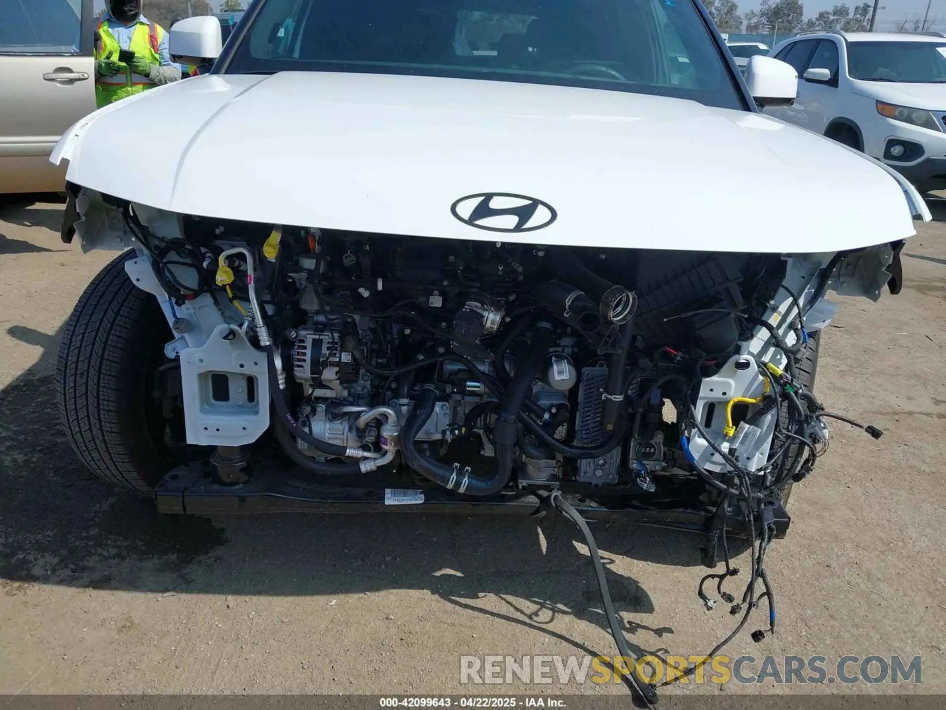 6 Photograph of a damaged car 5NMP54GL6RH037350 HYUNDAI SANTA FE 2024