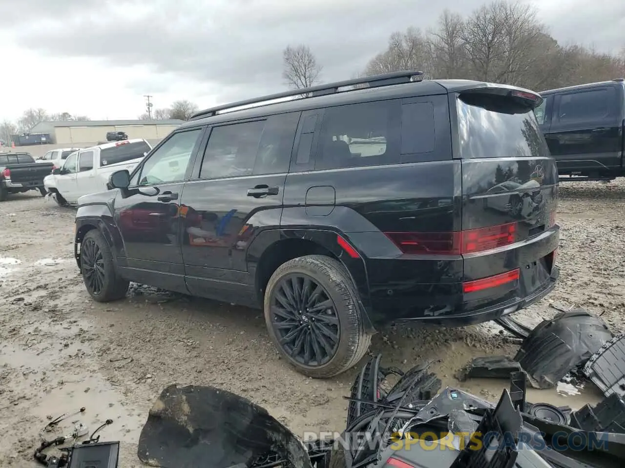 2 Photograph of a damaged car 5NMP54GL7RH067683 HYUNDAI SANTA FE 2024
