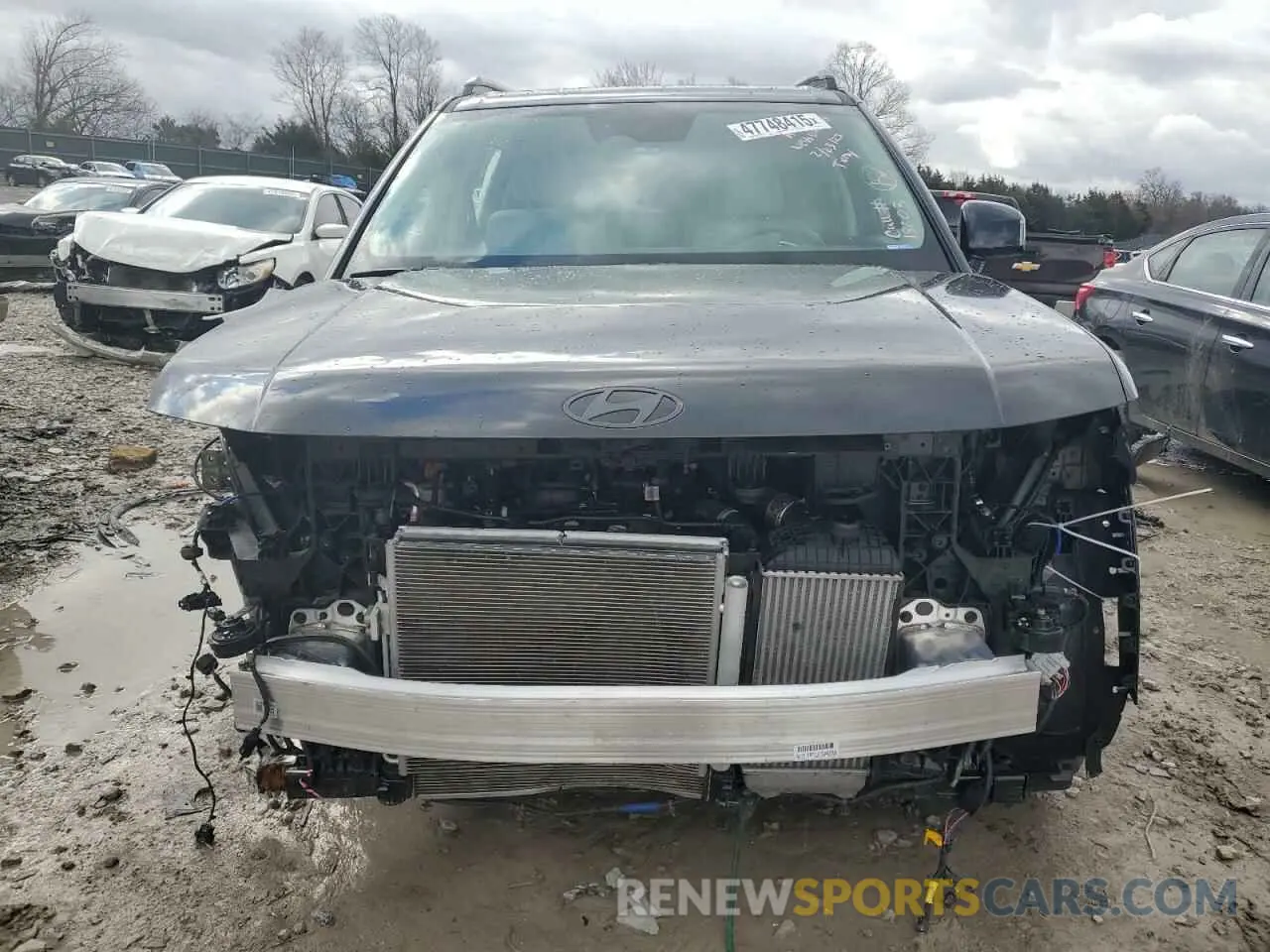 5 Photograph of a damaged car 5NMP54GL7RH067683 HYUNDAI SANTA FE 2024