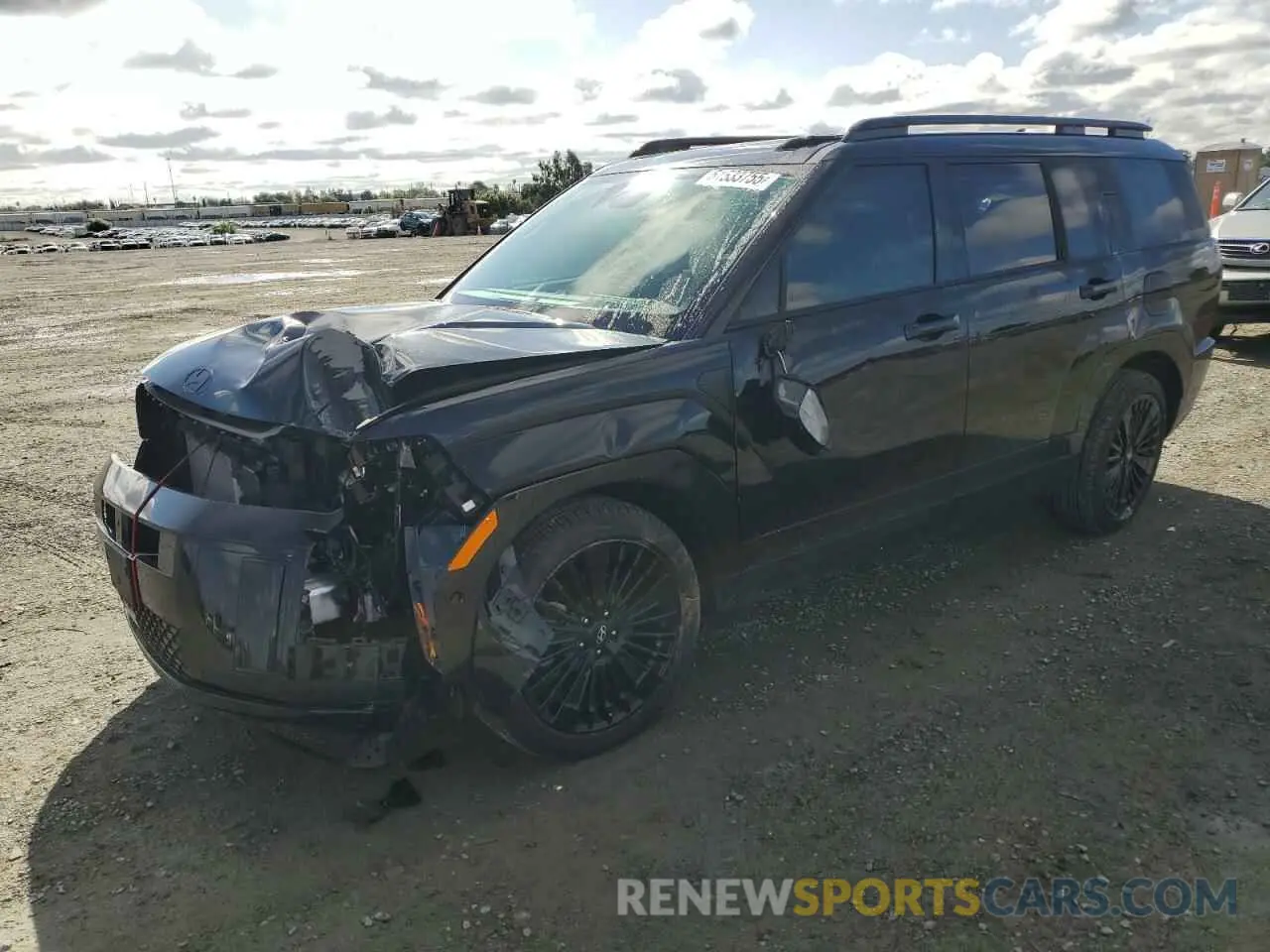 1 Photograph of a damaged car 5NMP5DG14RH001588 HYUNDAI SANTA FE 2024
