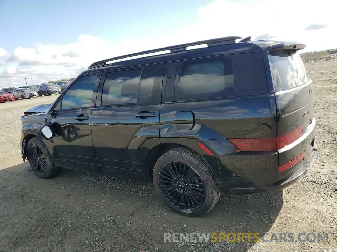 2 Photograph of a damaged car 5NMP5DG14RH001588 HYUNDAI SANTA FE 2024