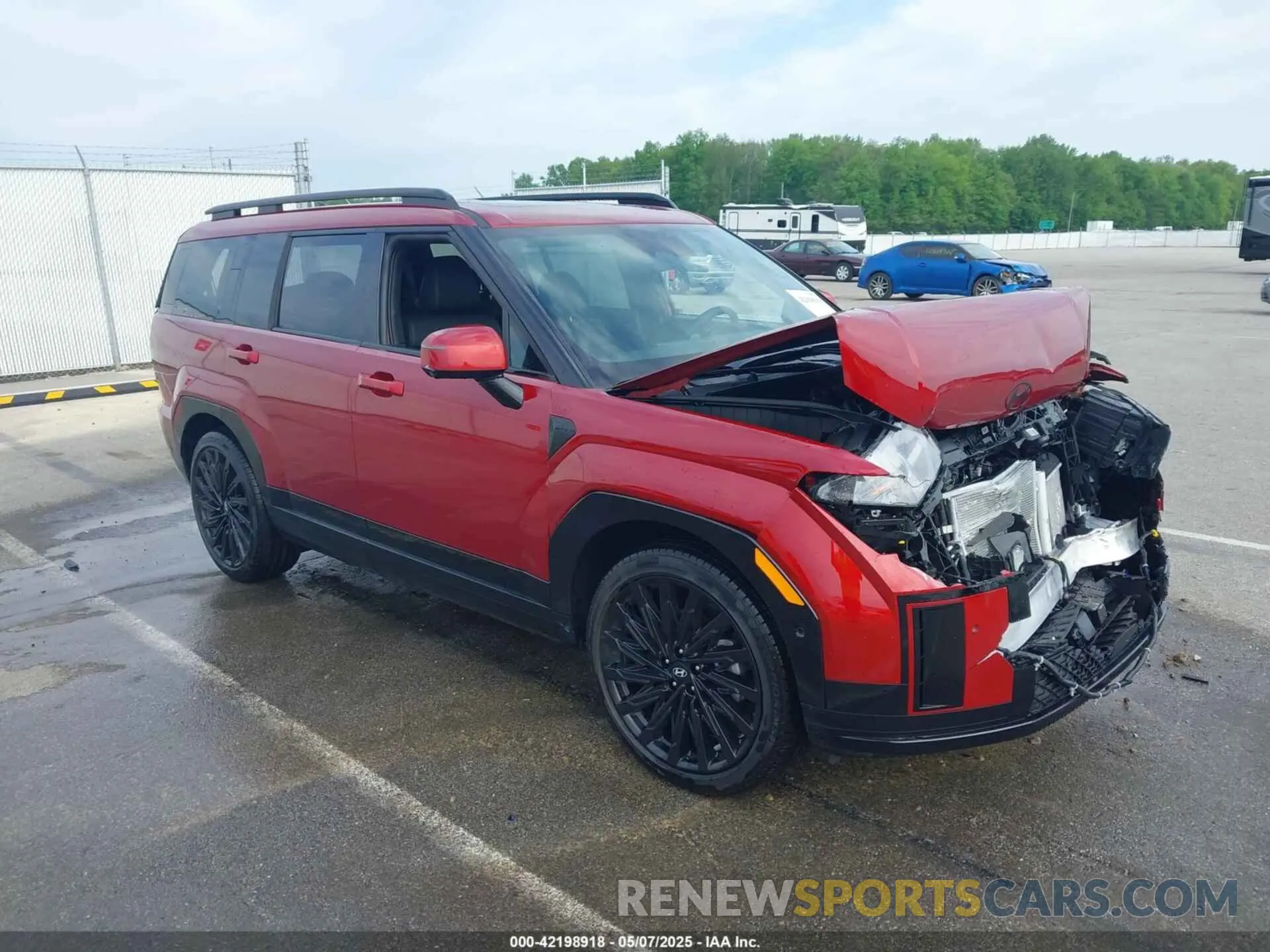 1 Photograph of a damaged car 5NMP5DGL1RH042732 HYUNDAI SANTA FE 2024