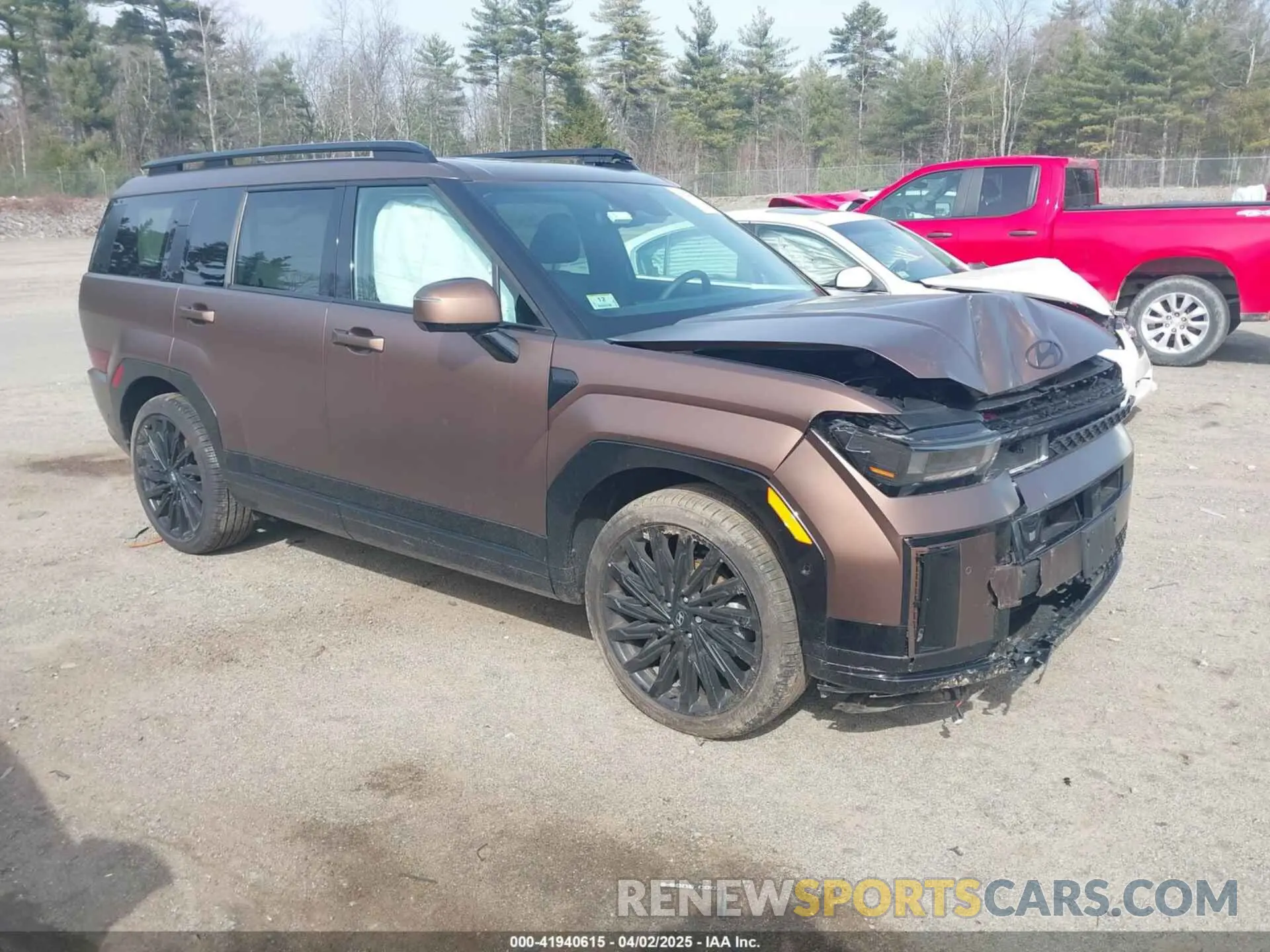1 Photograph of a damaged car 5NMP5DGL7RH039138 HYUNDAI SANTA FE 2024