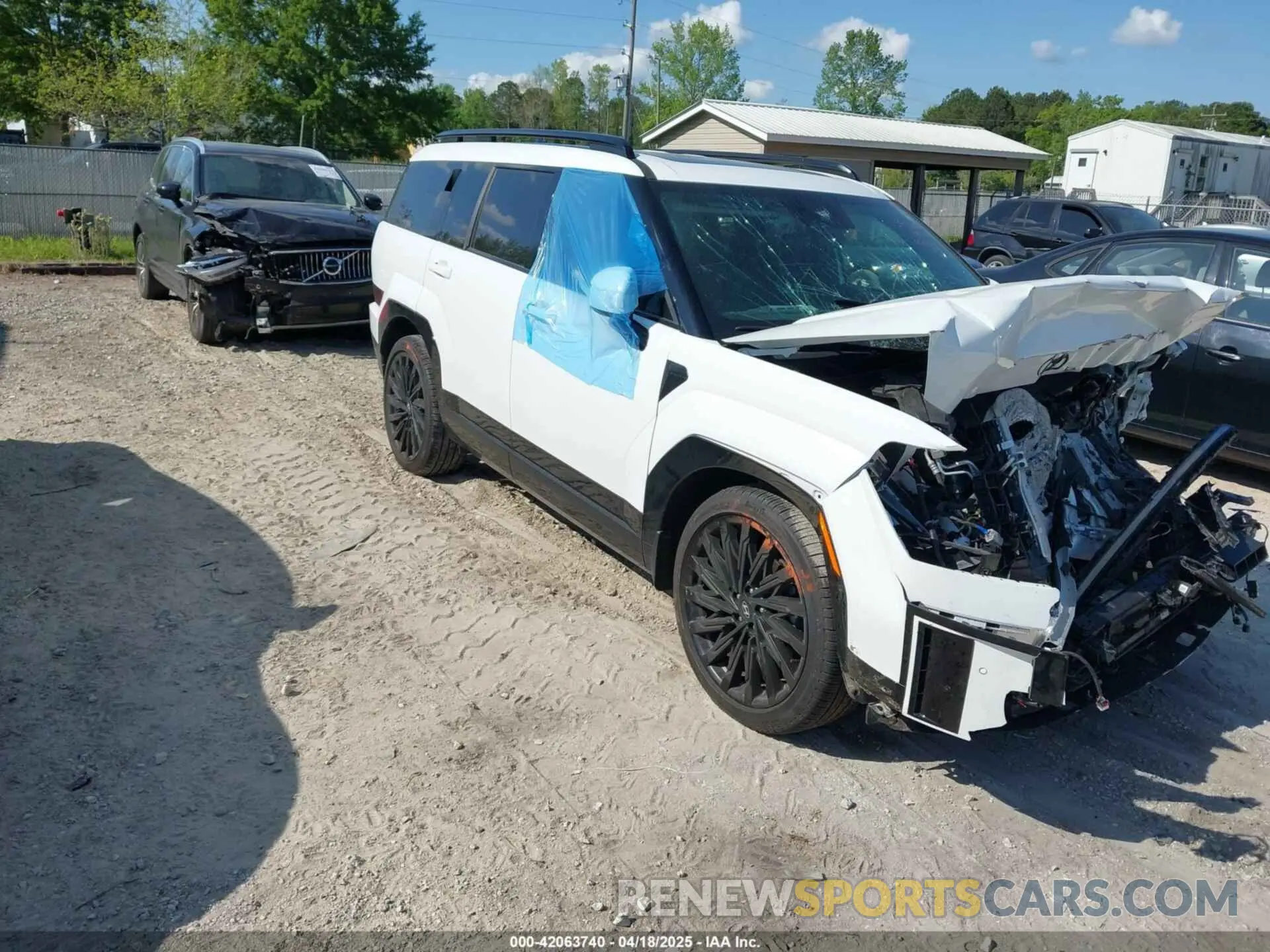 1 Photograph of a damaged car 5NMP5DGL8RH048723 HYUNDAI SANTA FE 2024