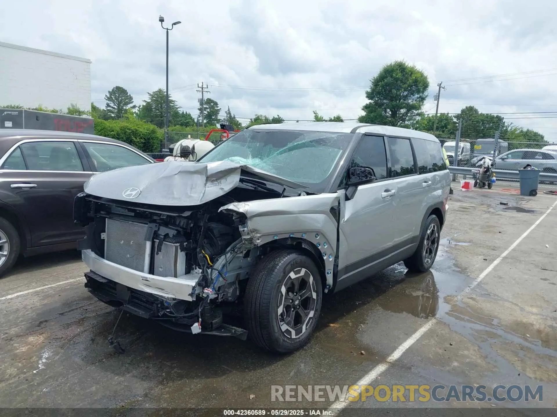 2 Photograph of a damaged car 5NMP14GL0SH128437 HYUNDAI SANTA FE 2025