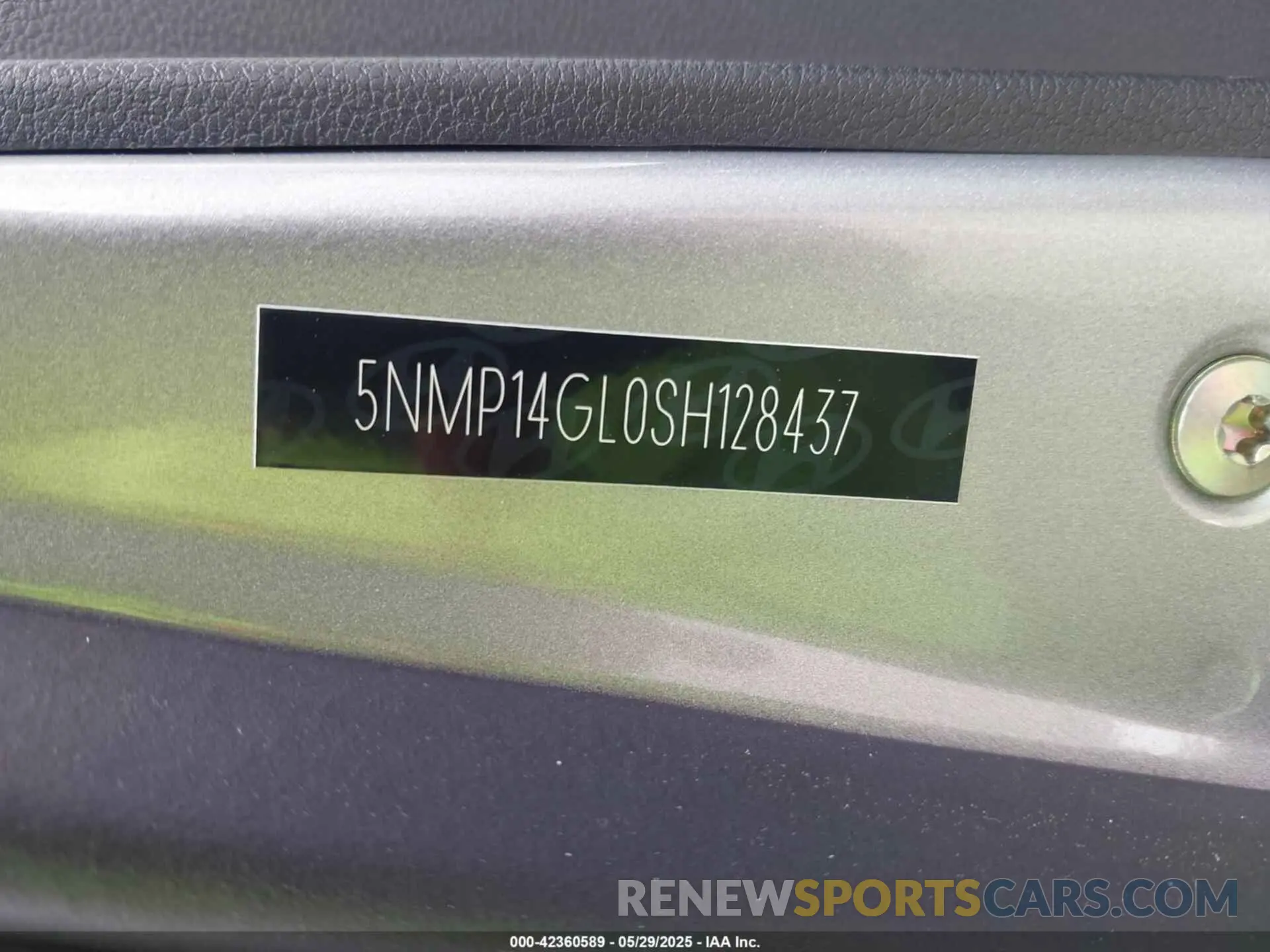 9 Photograph of a damaged car 5NMP14GL0SH128437 HYUNDAI SANTA FE 2025