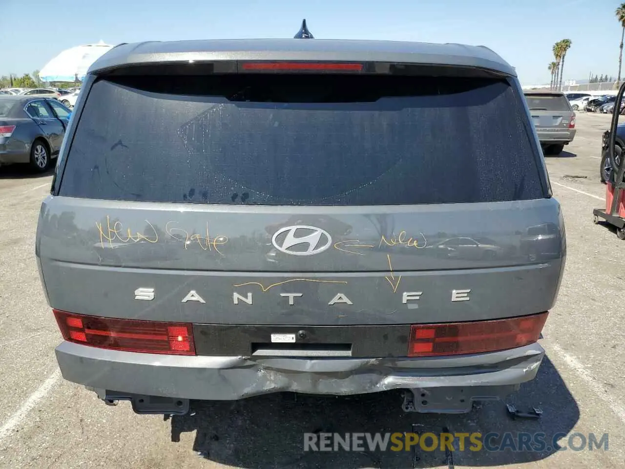6 Photograph of a damaged car 5NMP14GL6SH071841 HYUNDAI SANTA FE 2025