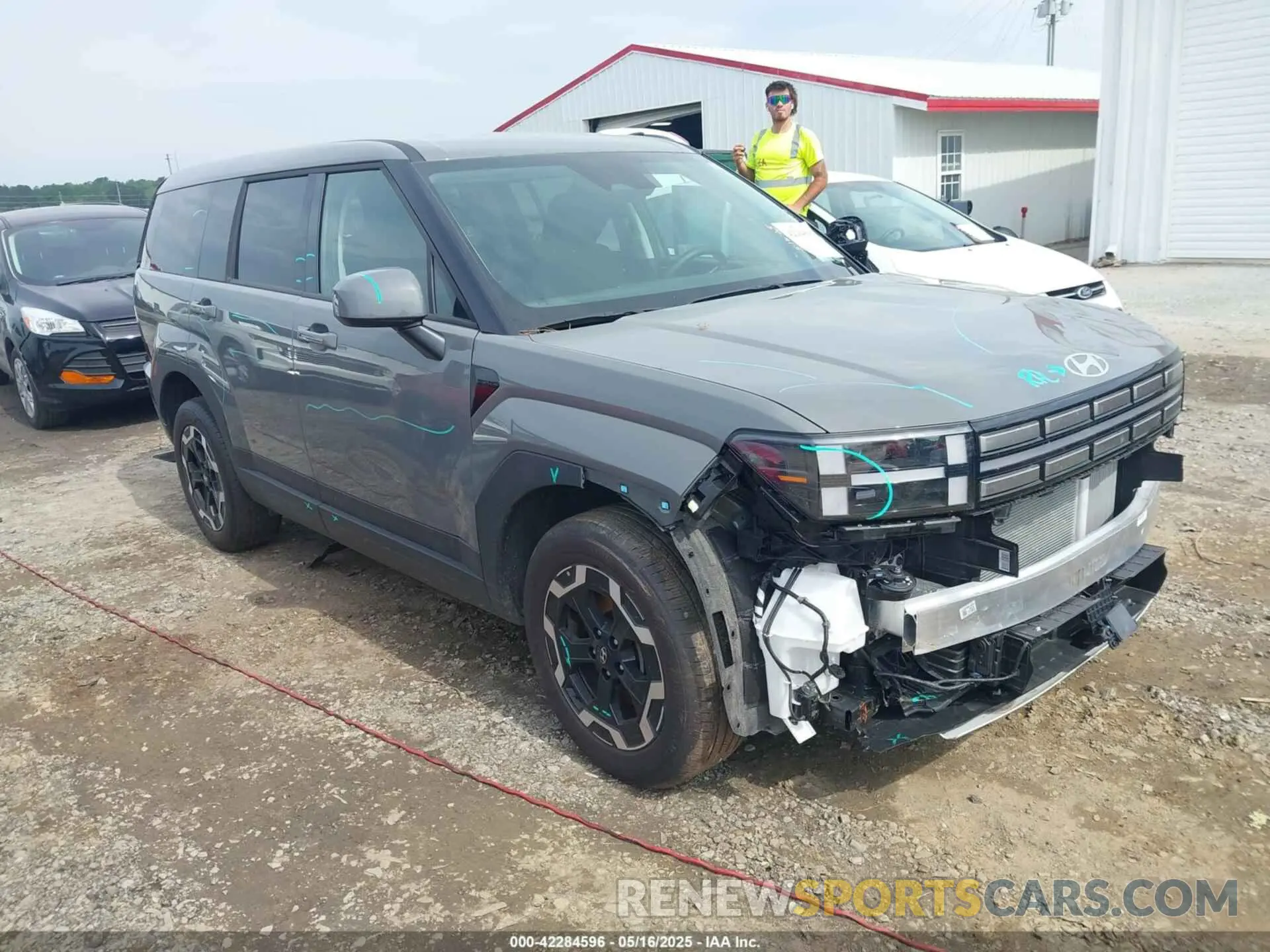 1 Photograph of a damaged car 5NMP1DGL3SH114029 HYUNDAI SANTA FE 2025