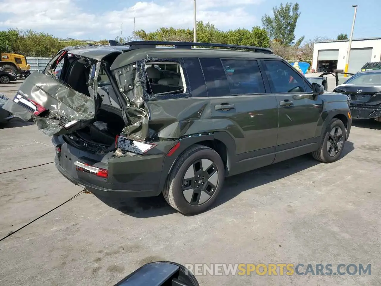 3 Photograph of a damaged car 5NMP24G15SH019483 HYUNDAI SANTA FE 2025