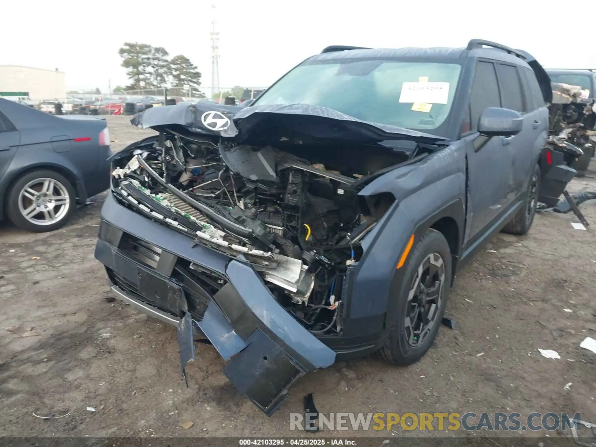 2 Photograph of a damaged car 5NMP24GL0SH085943 HYUNDAI SANTA FE 2025