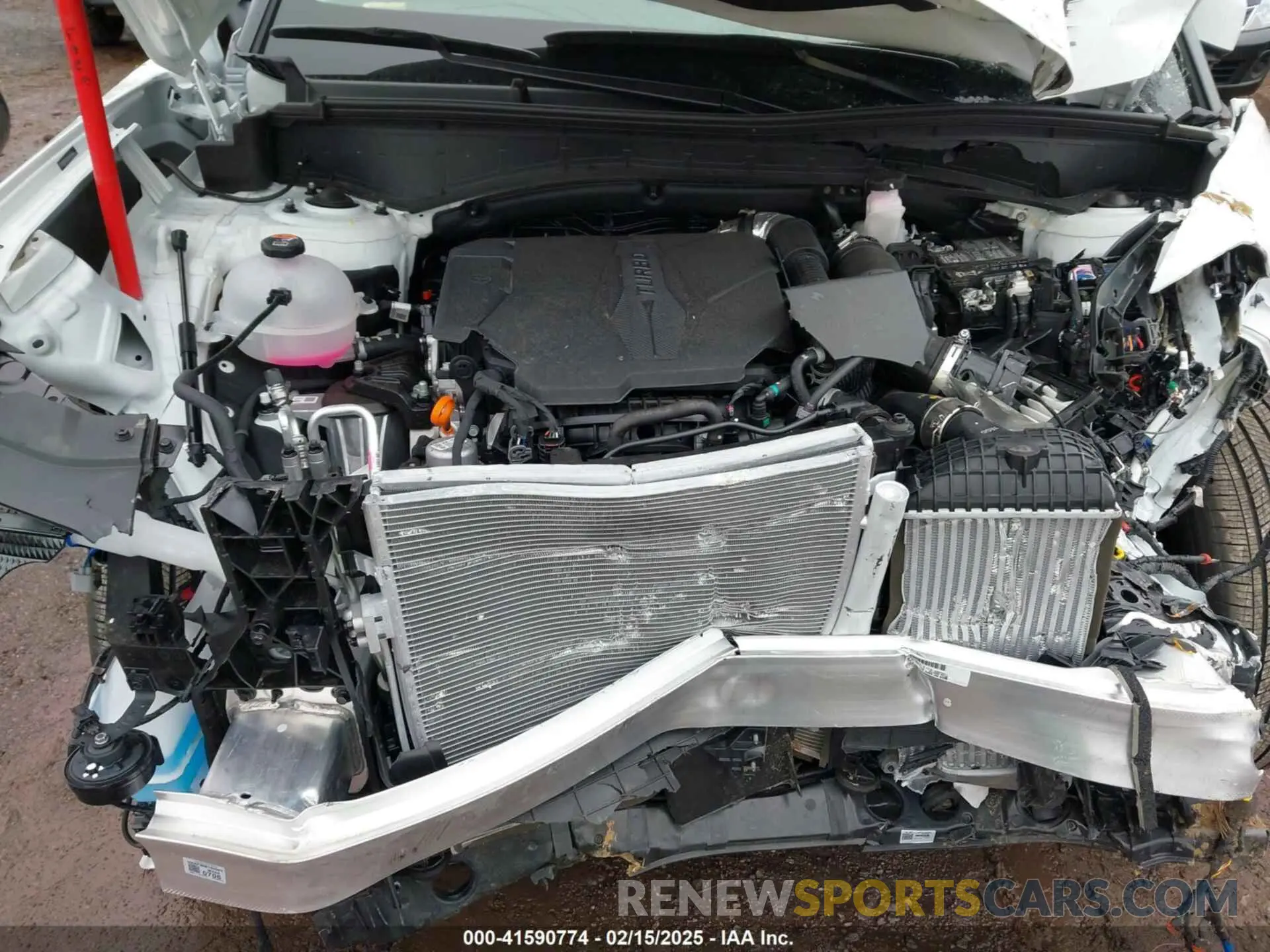 10 Photograph of a damaged car 5NMP24GL0SH107861 HYUNDAI SANTA FE 2025