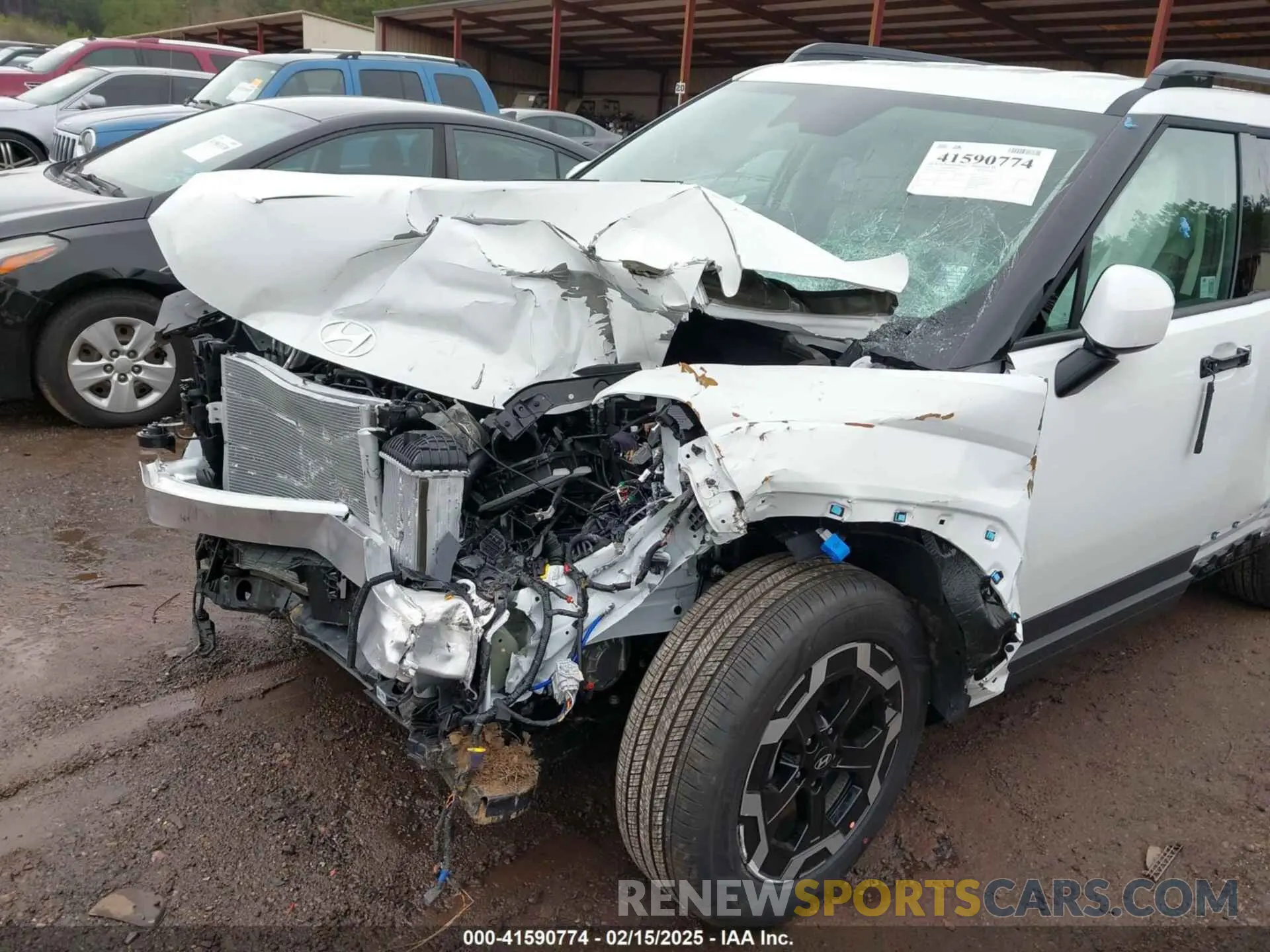 6 Photograph of a damaged car 5NMP24GL0SH107861 HYUNDAI SANTA FE 2025
