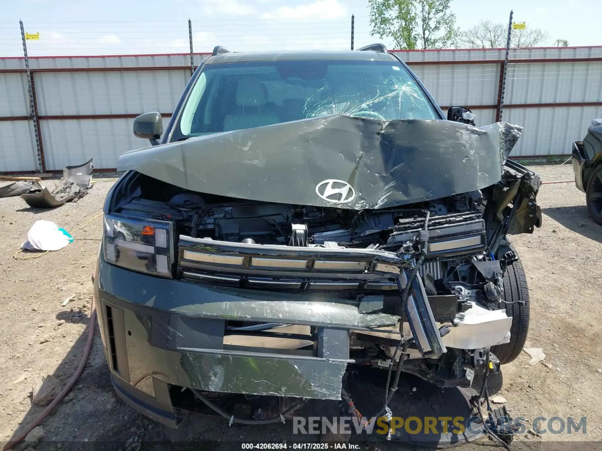 13 Photograph of a damaged car 5NMP24GL1SH091752 HYUNDAI SANTA FE 2025