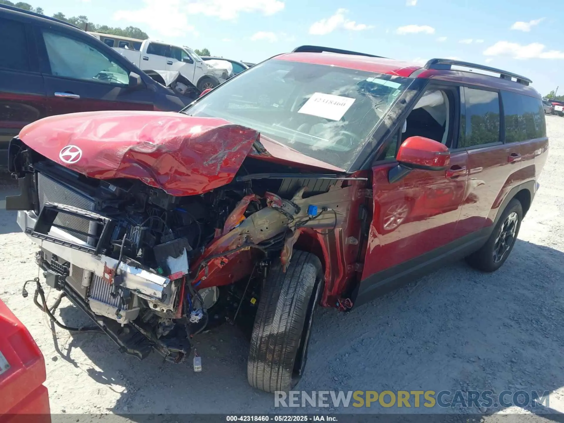 2 Photograph of a damaged car 5NMP24GL2SH098970 HYUNDAI SANTA FE 2025