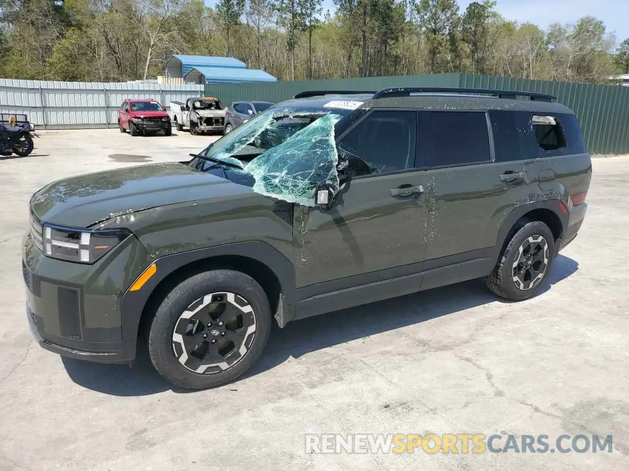 1 Photograph of a damaged car 5NMP24GL3SH105814 HYUNDAI SANTA FE 2025