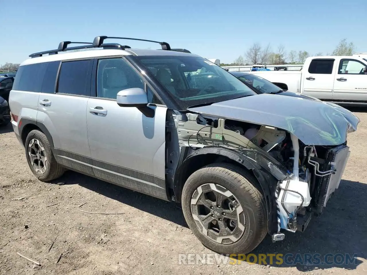 4 Photograph of a damaged car 5NMP24GL5SH101618 HYUNDAI SANTA FE 2025