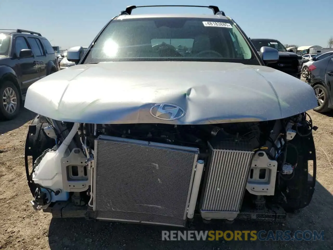 5 Photograph of a damaged car 5NMP24GL5SH101618 HYUNDAI SANTA FE 2025