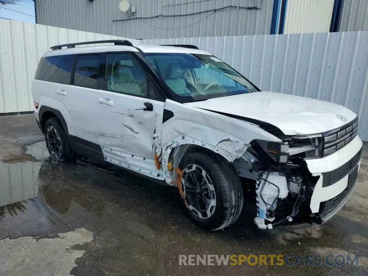 4 Photograph of a damaged car 5NMP24GL5SH114787 HYUNDAI SANTA FE 2025