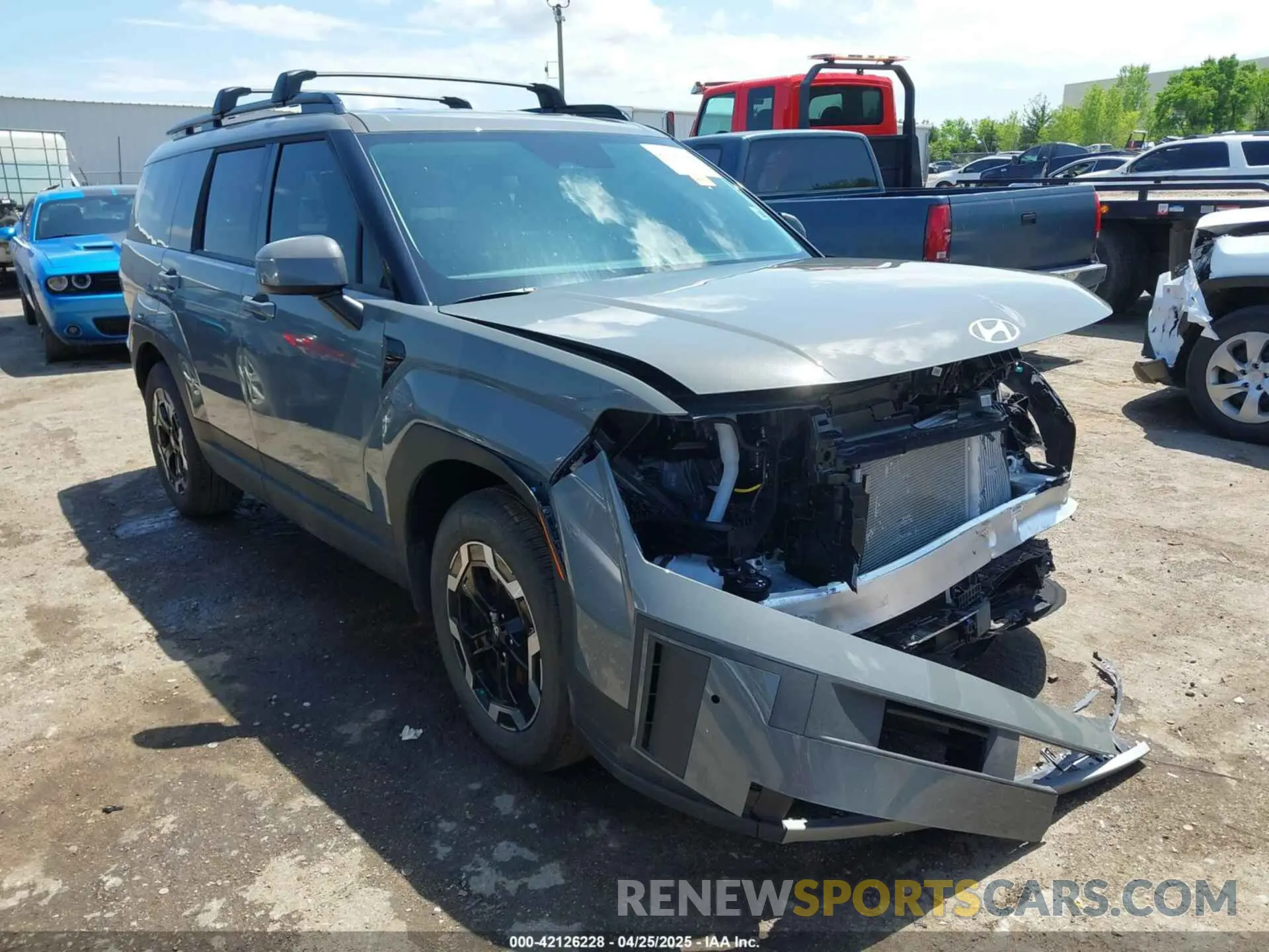 1 Photograph of a damaged car 5NMP24GL7SH104567 HYUNDAI SANTA FE 2025