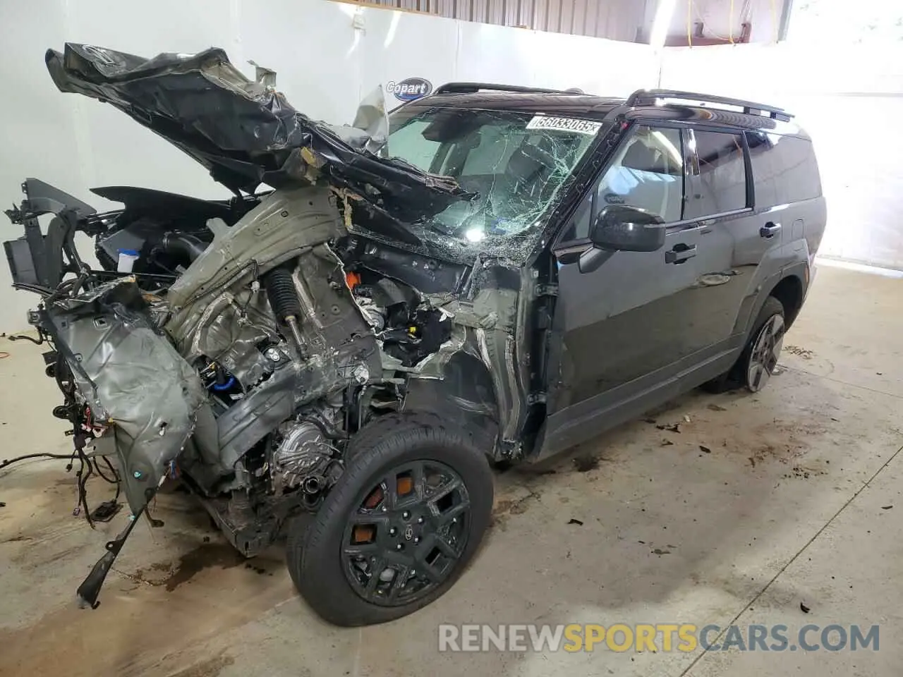 1 Photograph of a damaged car 5NMP2DG1XSH039972 HYUNDAI SANTA FE 2025