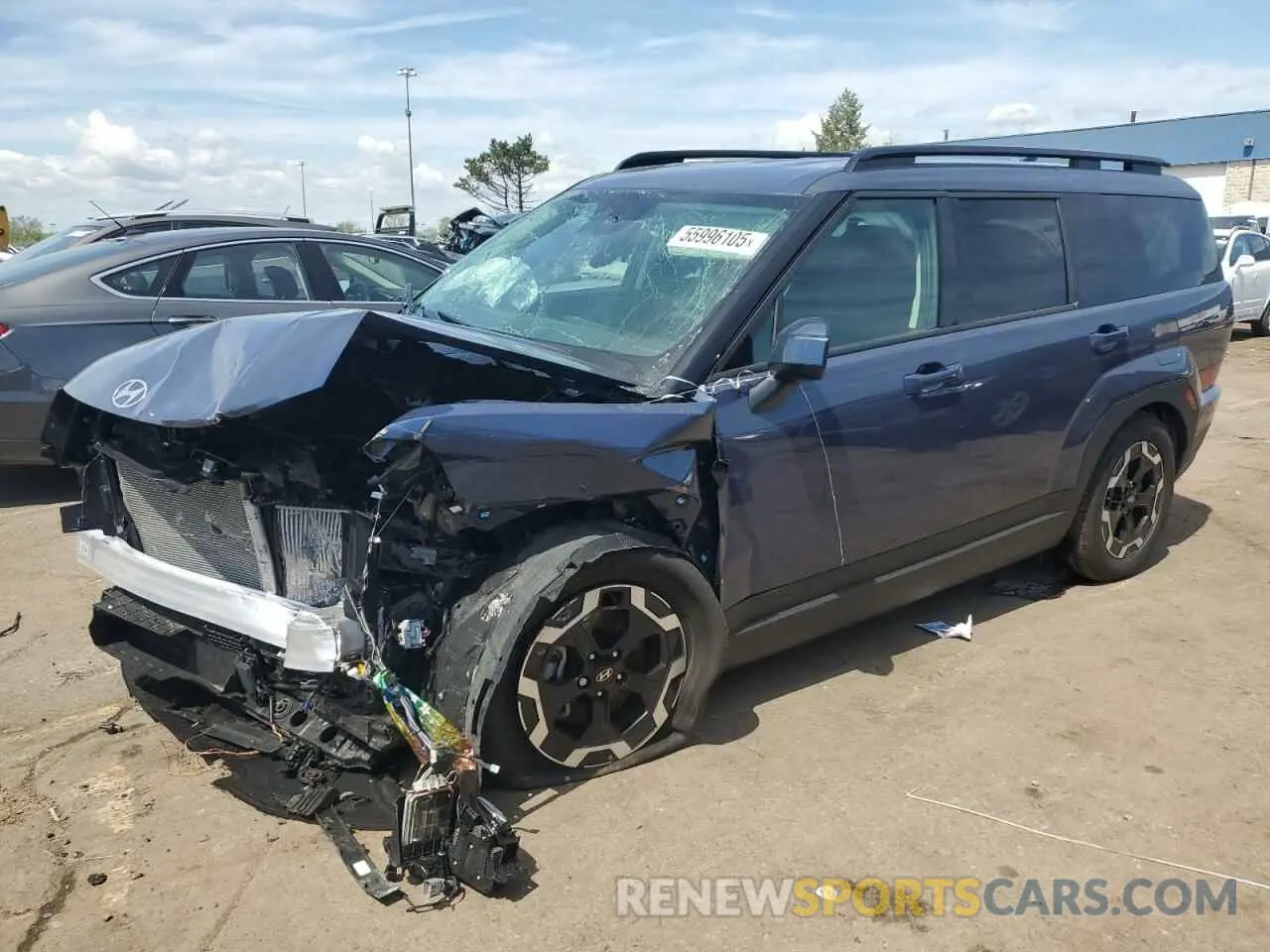 1 Photograph of a damaged car 5NMP2DGL4SH077439 HYUNDAI SANTA FE 2025