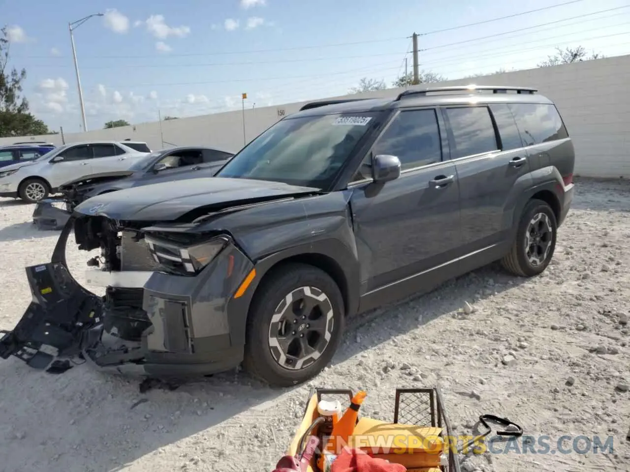 1 Photograph of a damaged car 5NMP2DGL8SH102407 HYUNDAI SANTA FE 2025