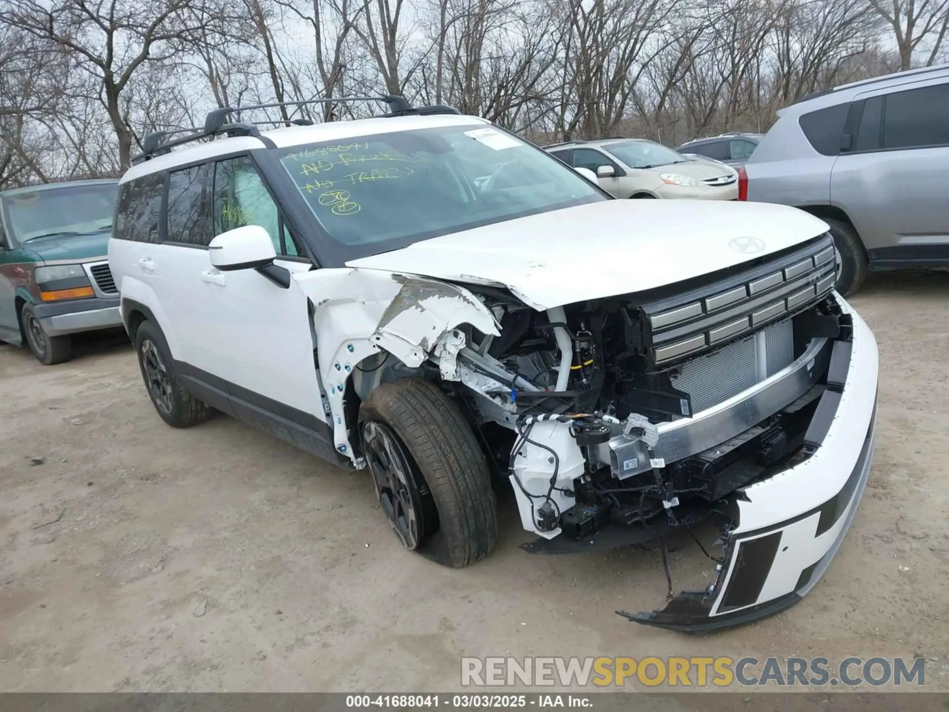 6 Photograph of a damaged car 5NMP2DGL9SH119863 HYUNDAI SANTA FE 2025