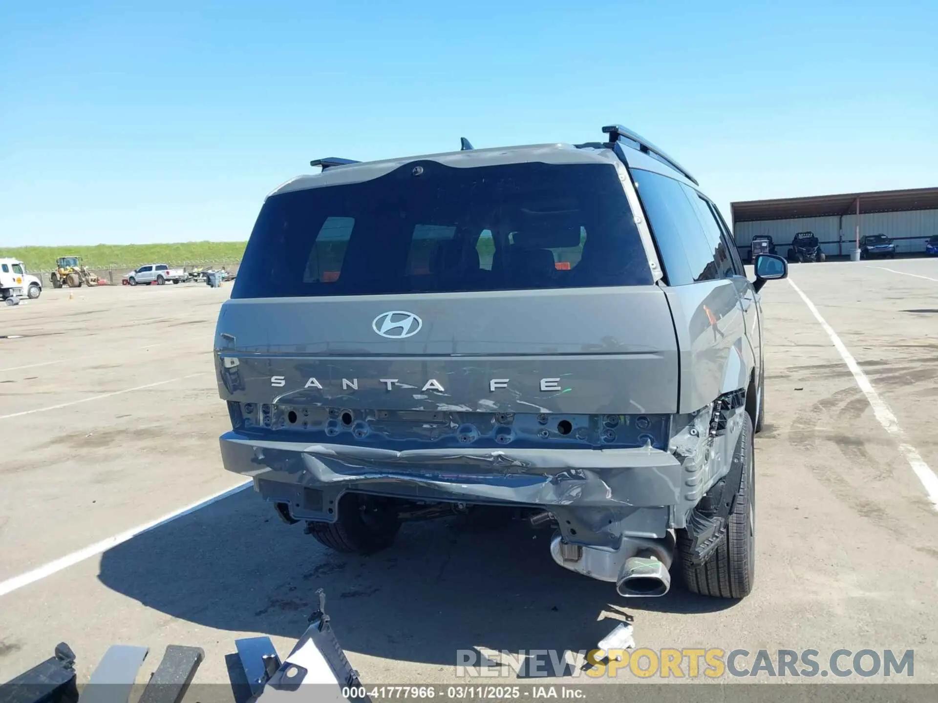 17 Photograph of a damaged car 5NMP44GL2SH074467 HYUNDAI SANTA FE 2025