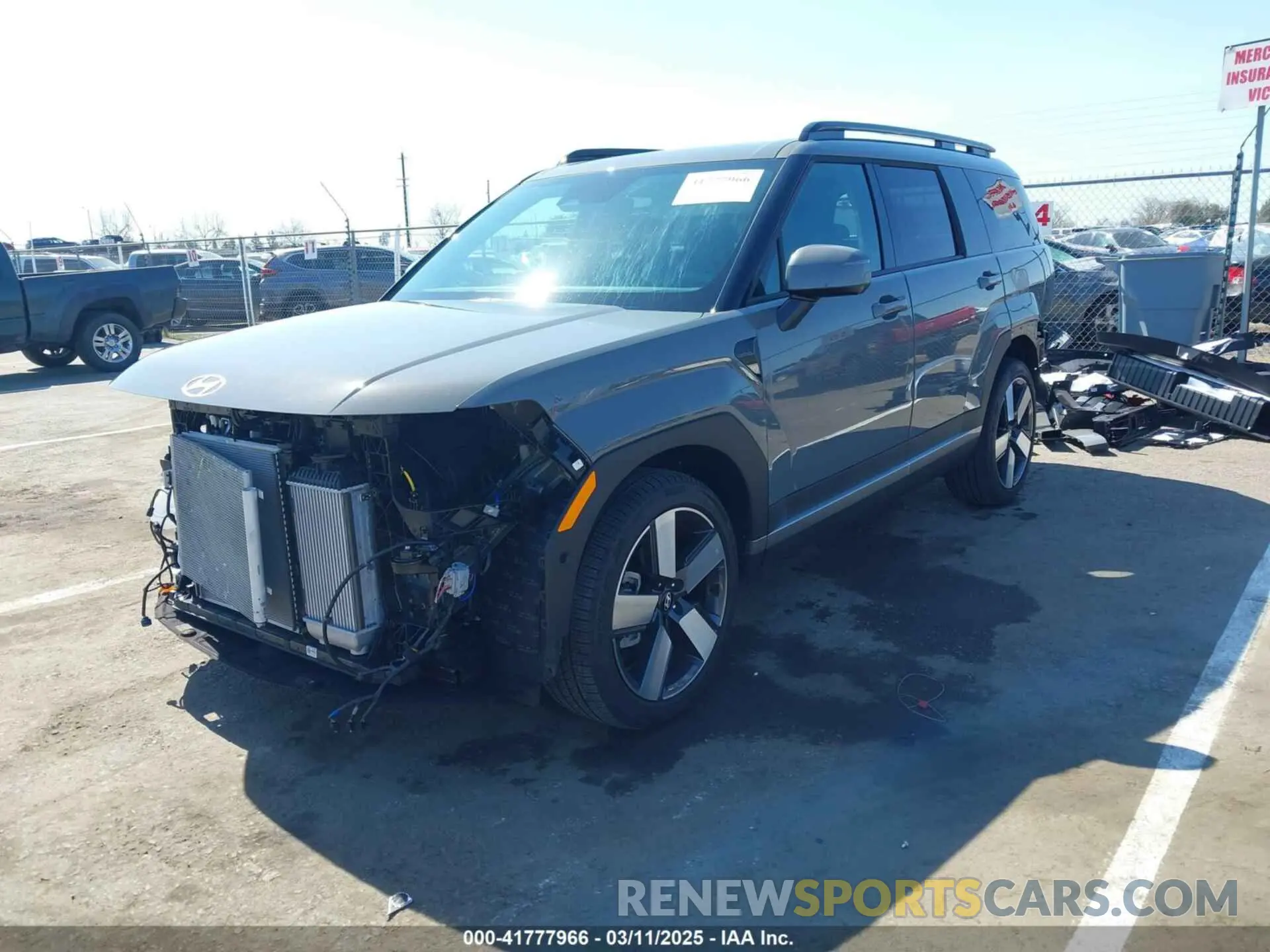 2 Photograph of a damaged car 5NMP44GL2SH074467 HYUNDAI SANTA FE 2025