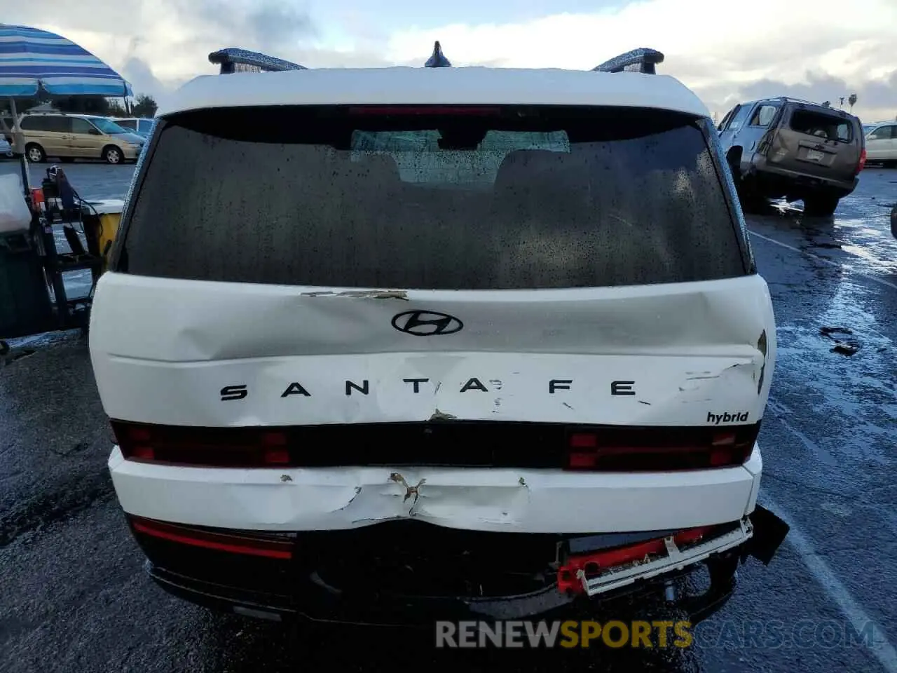 6 Photograph of a damaged car 5NMP54G10SH035422 HYUNDAI SANTA FE 2025