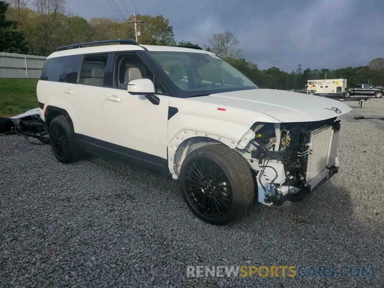 4 Photograph of a damaged car 5NMP54G17SH030623 HYUNDAI SANTA FE 2025