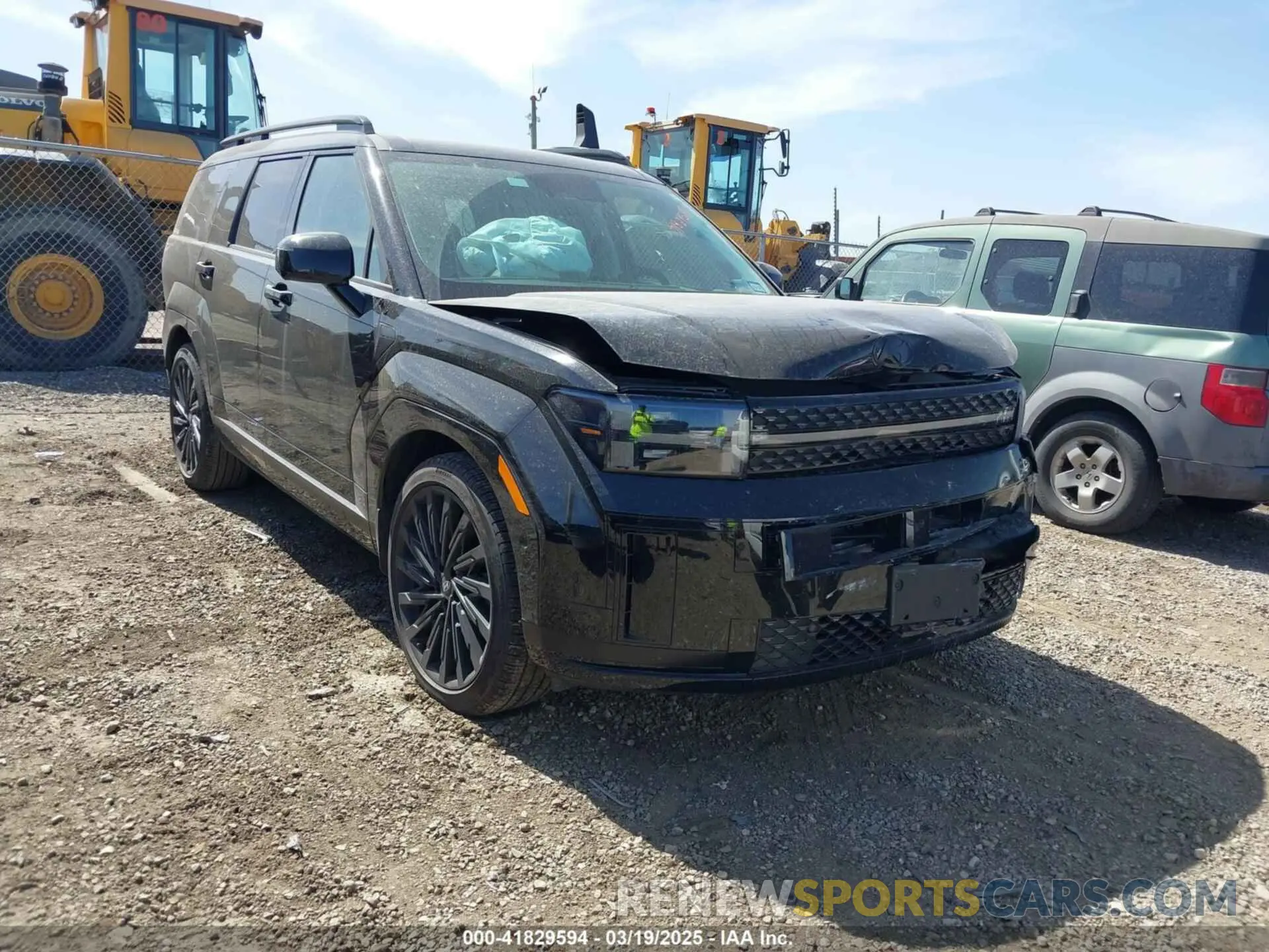 1 Photograph of a damaged car 5NMP54GL1SH088809 HYUNDAI SANTA FE 2025