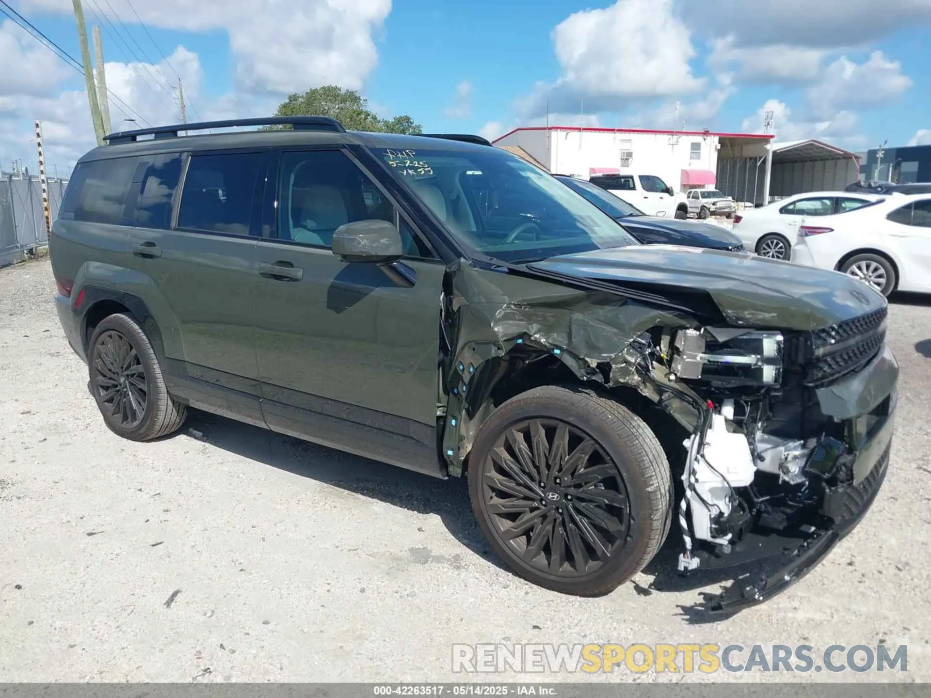 1 Photograph of a damaged car 5NMP54GL5SH093107 HYUNDAI SANTA FE 2025