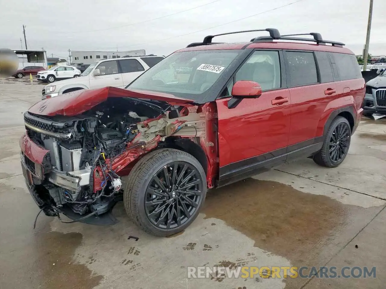 1 Photograph of a damaged car 5NMP54GL9SH128148 HYUNDAI SANTA FE 2025