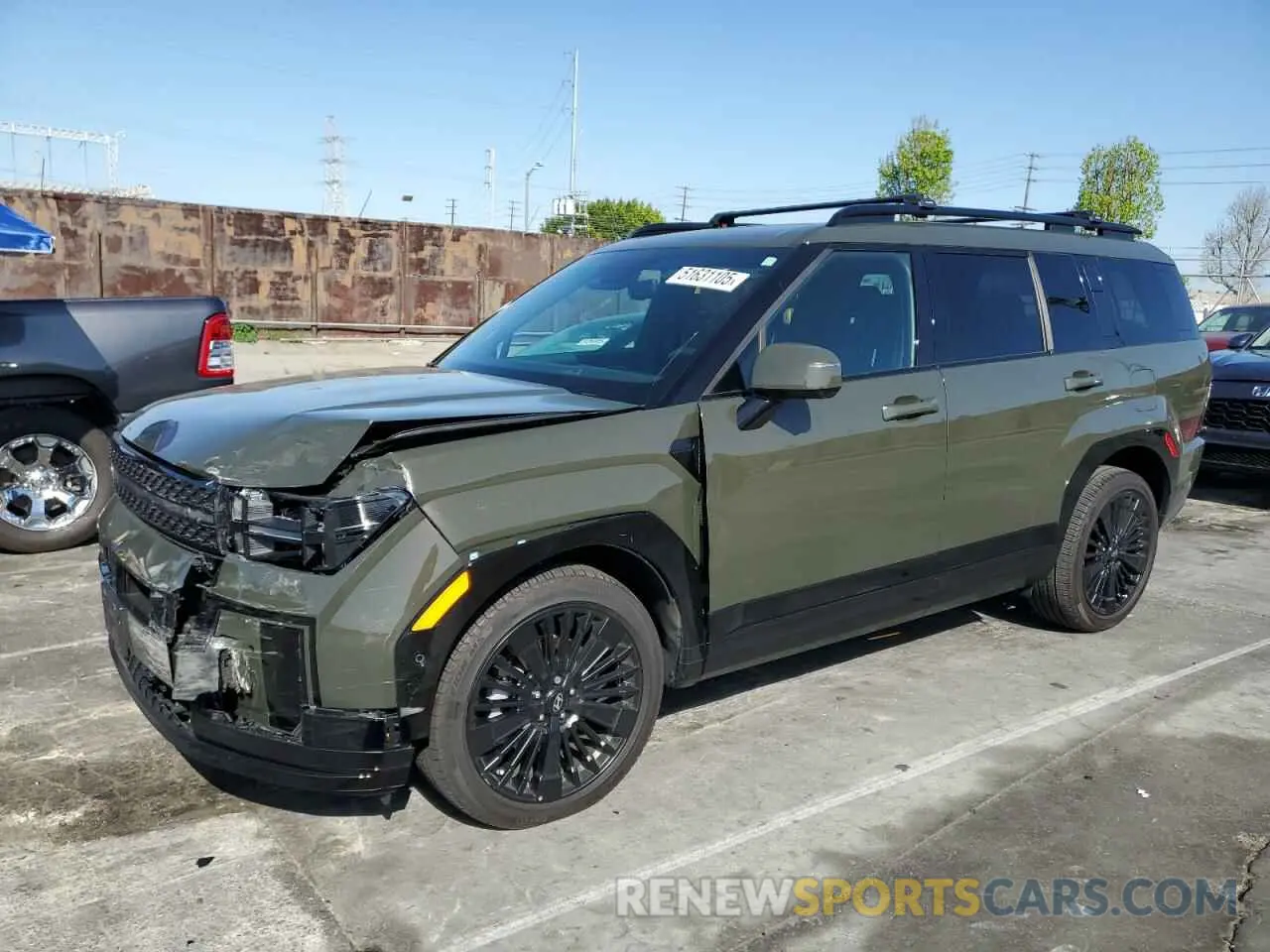 1 Photograph of a damaged car 5NMP5DG15SH019197 HYUNDAI SANTA FE 2025