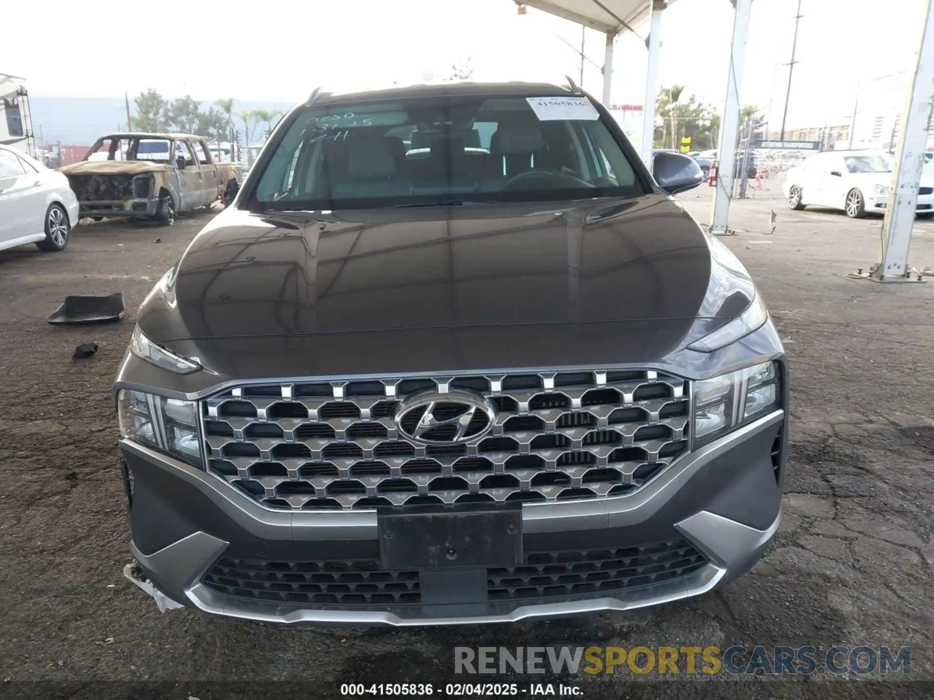 12 Photograph of a damaged car KM8S2DA12MU006345 HYUNDAI SANTA FE HYBRID 2021
