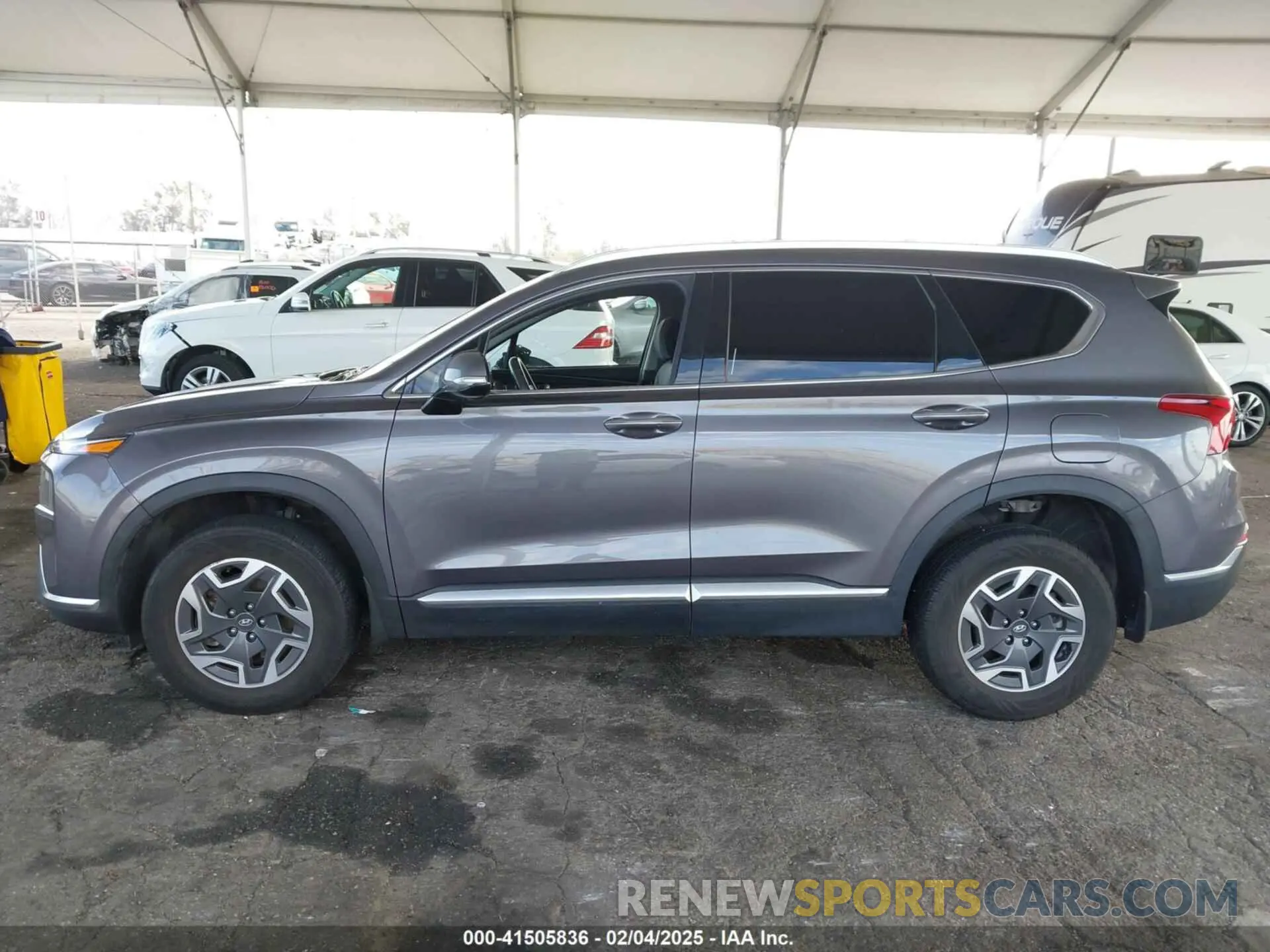 14 Photograph of a damaged car KM8S2DA12MU006345 HYUNDAI SANTA FE HYBRID 2021