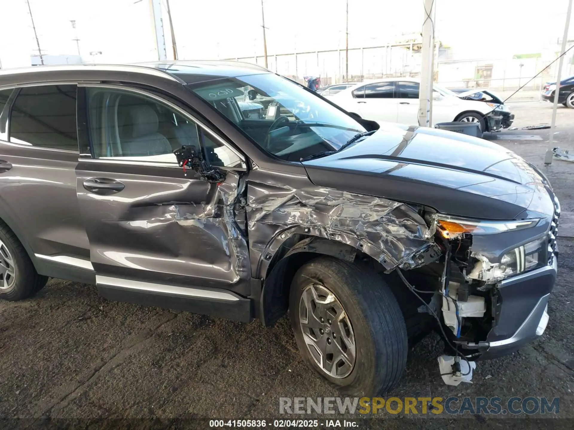 6 Photograph of a damaged car KM8S2DA12MU006345 HYUNDAI SANTA FE HYBRID 2021