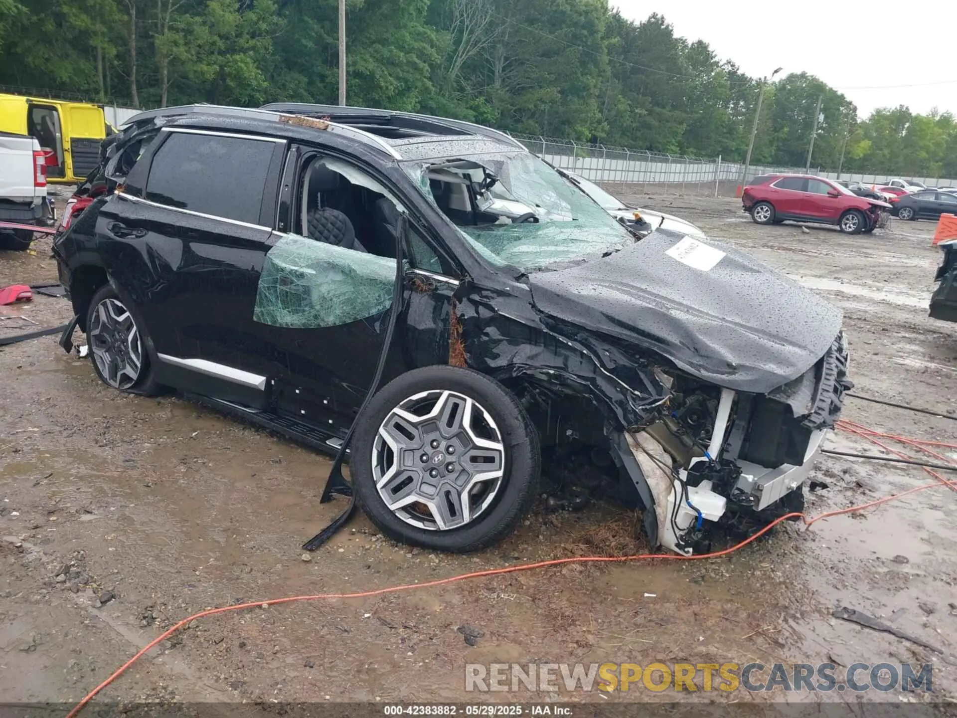 1 Photograph of a damaged car KM8S3DA14NU039751 HYUNDAI SANTA FE HYBRID 2022