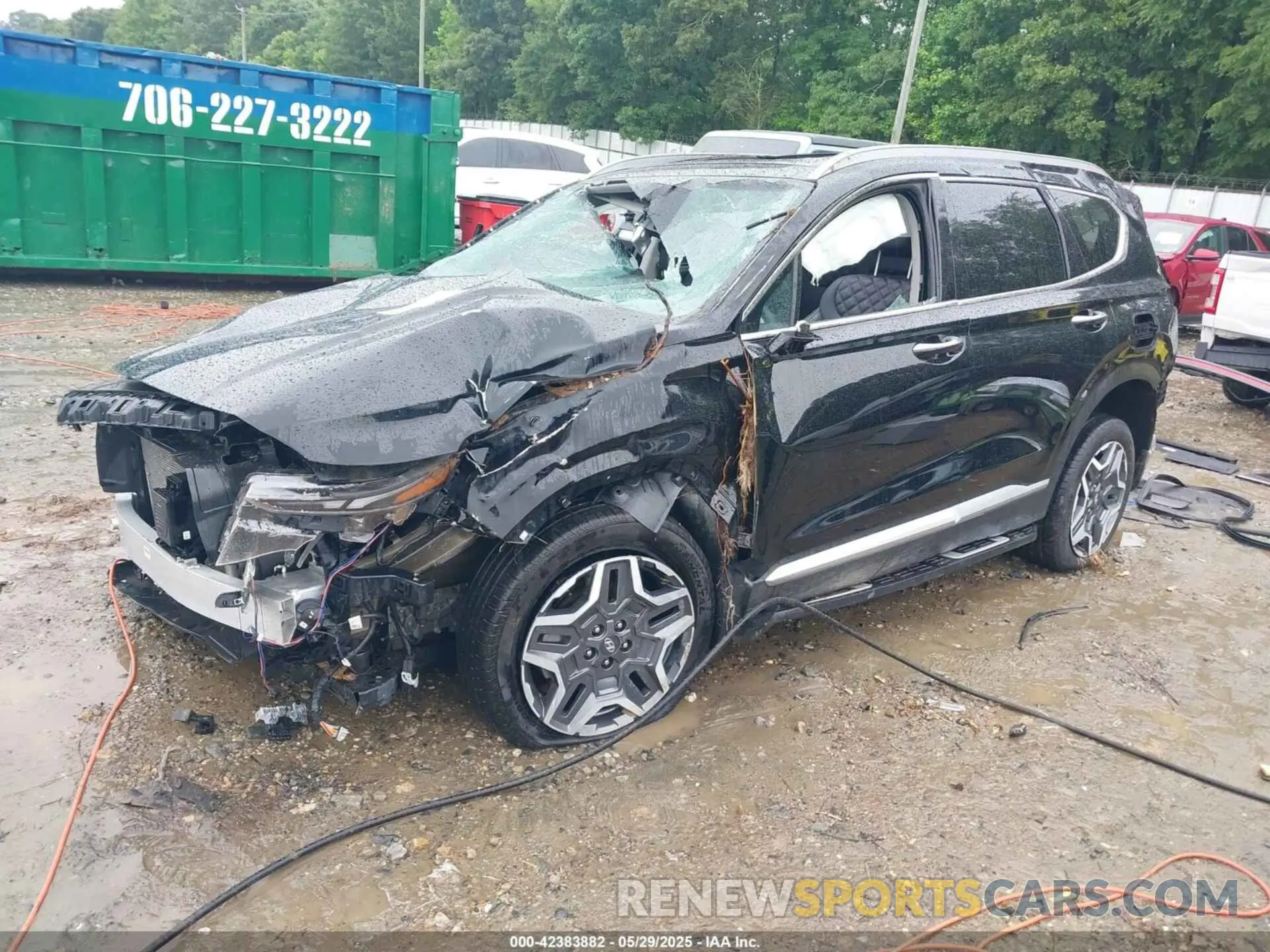 2 Photograph of a damaged car KM8S3DA14NU039751 HYUNDAI SANTA FE HYBRID 2022
